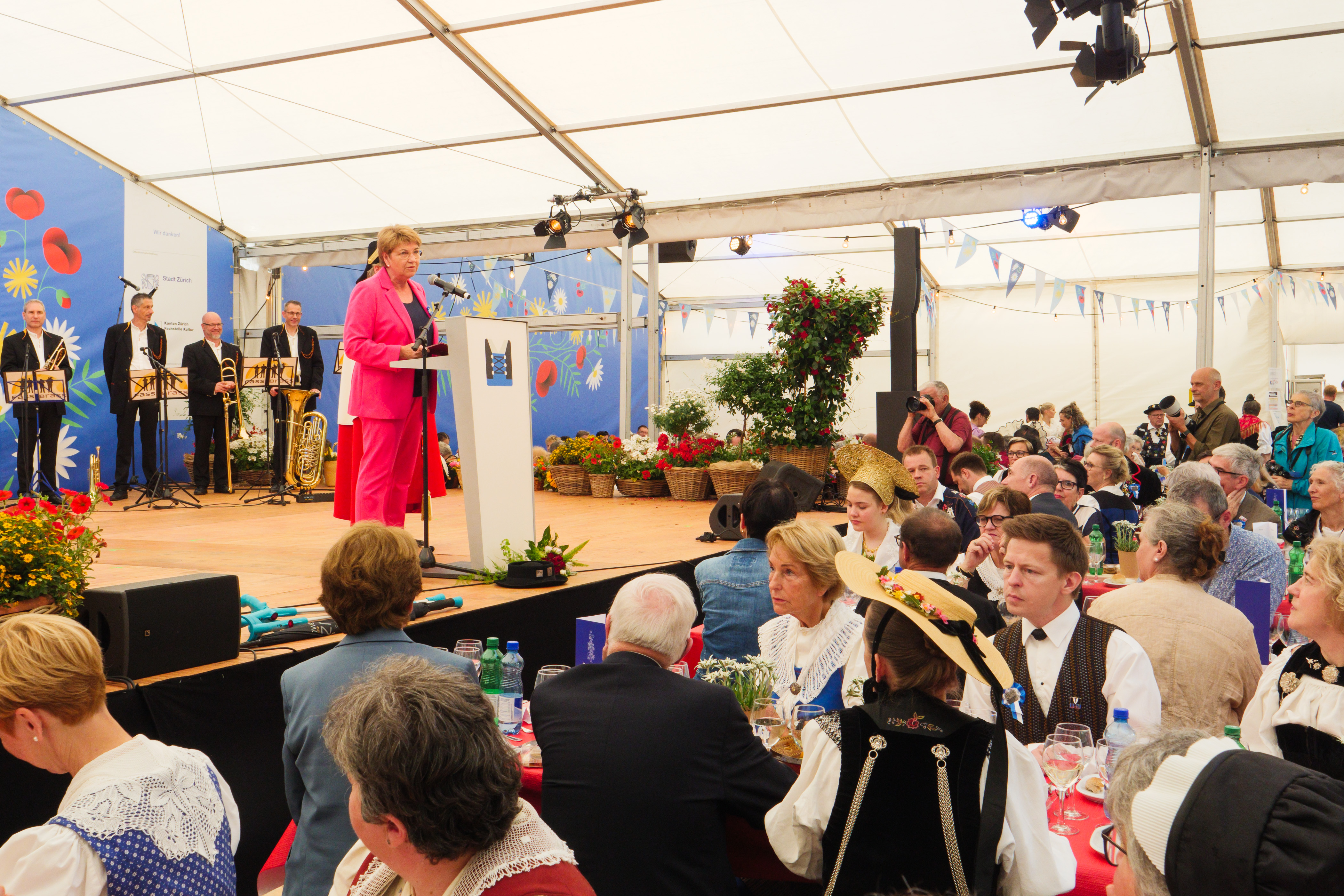 Festakt Bürkliplatz