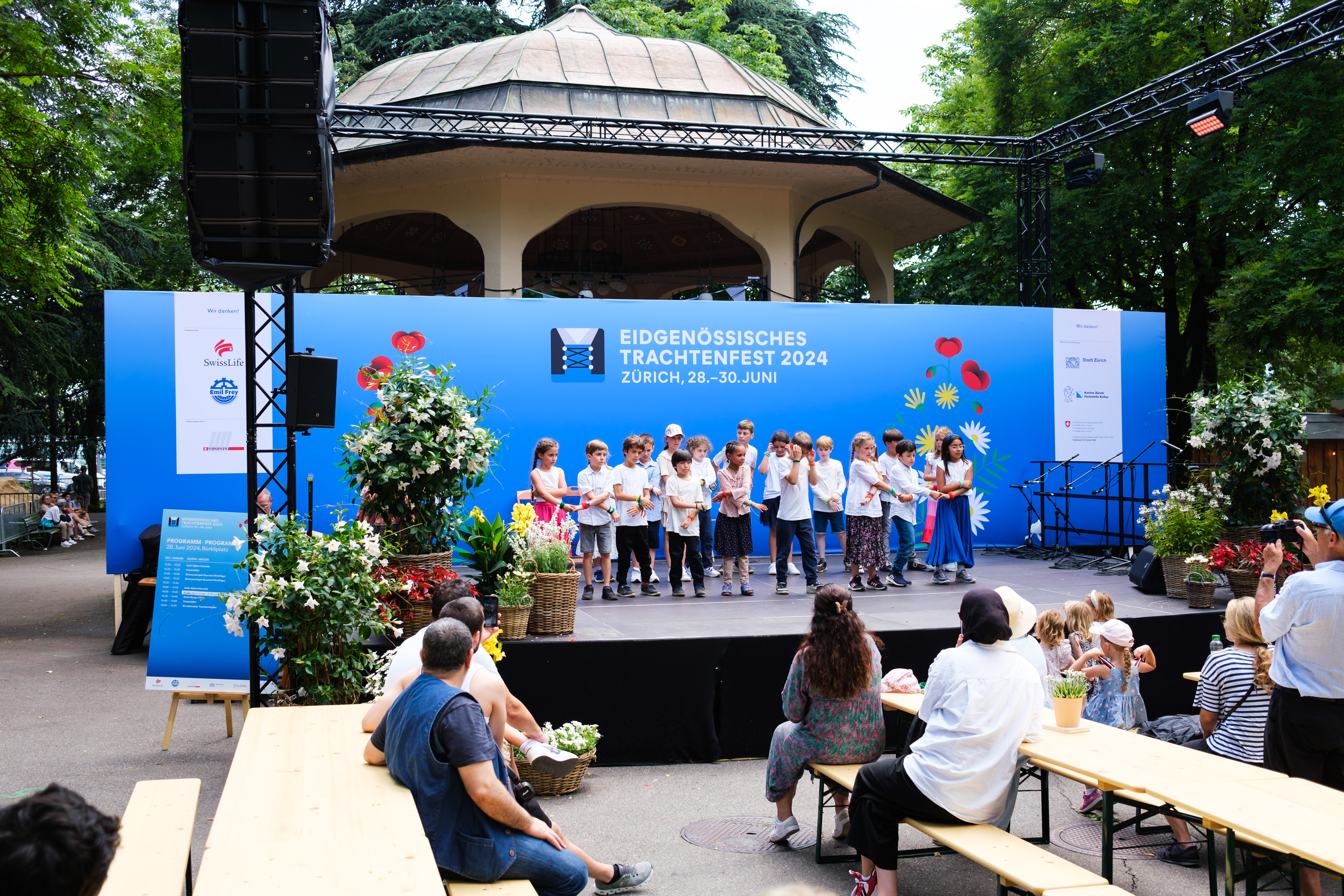 Freitag auf dem Bürkliplatz