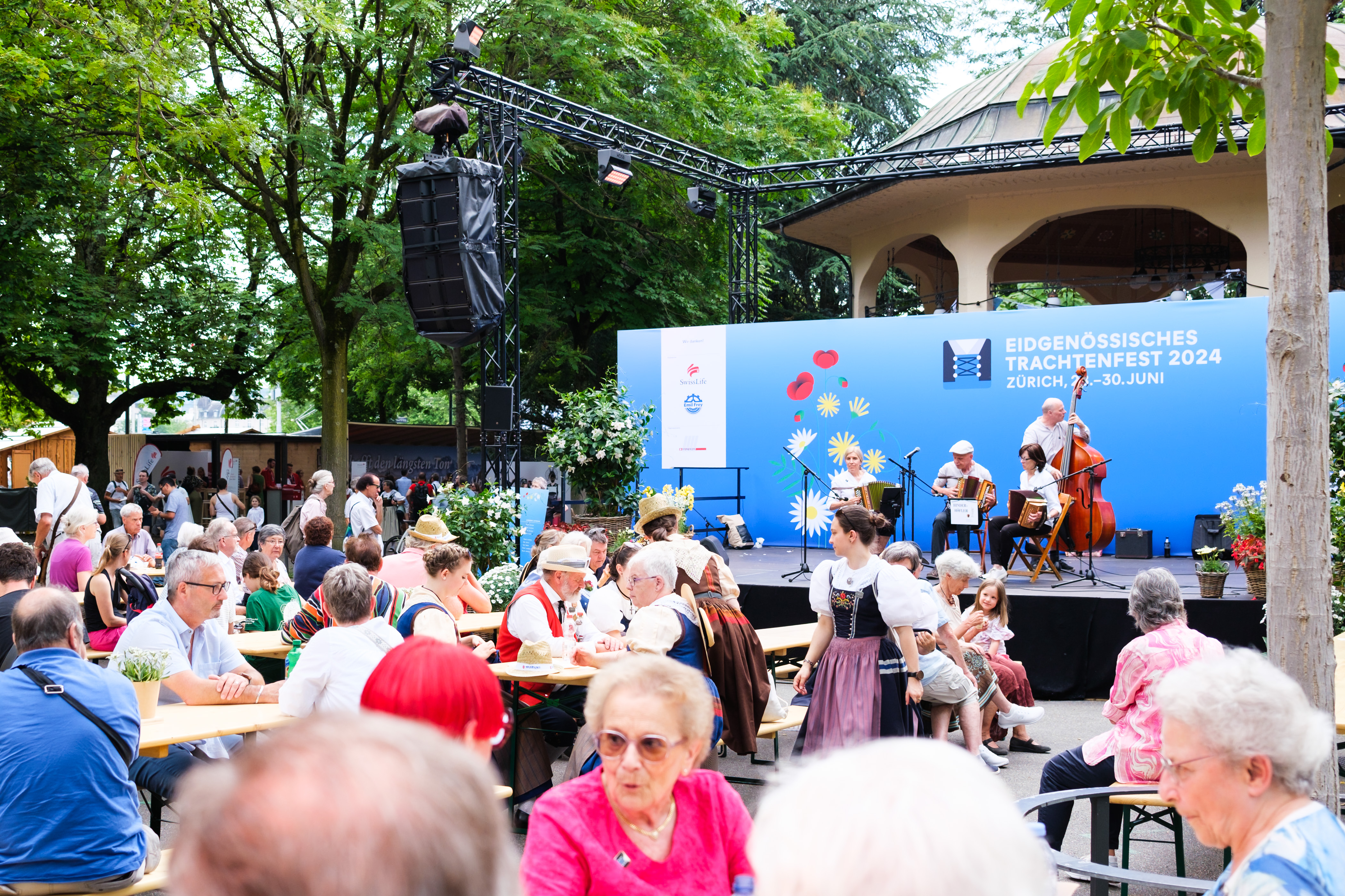 Freitag auf dem Bürkliplatz