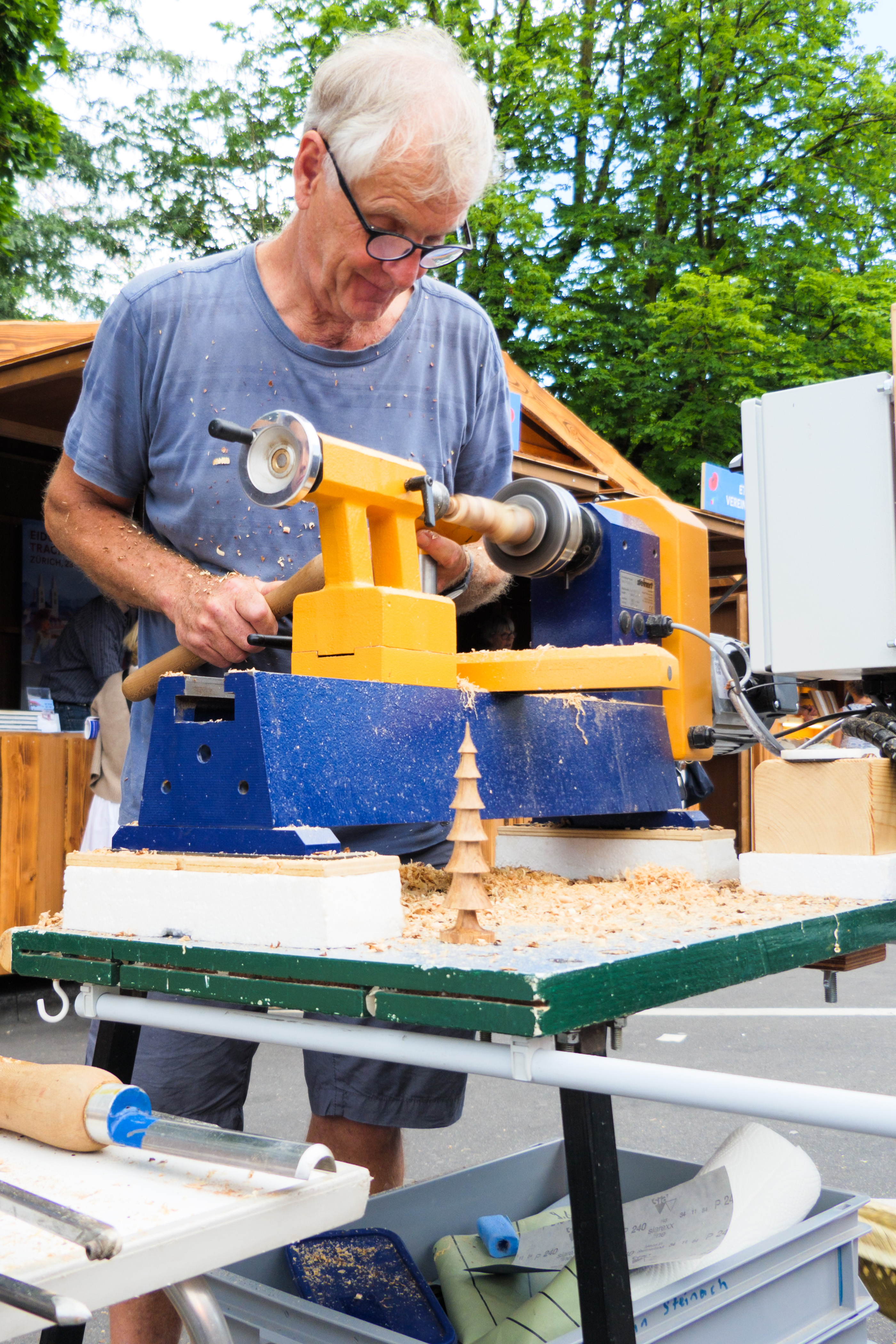 Freitag auf dem Bürkliplatz