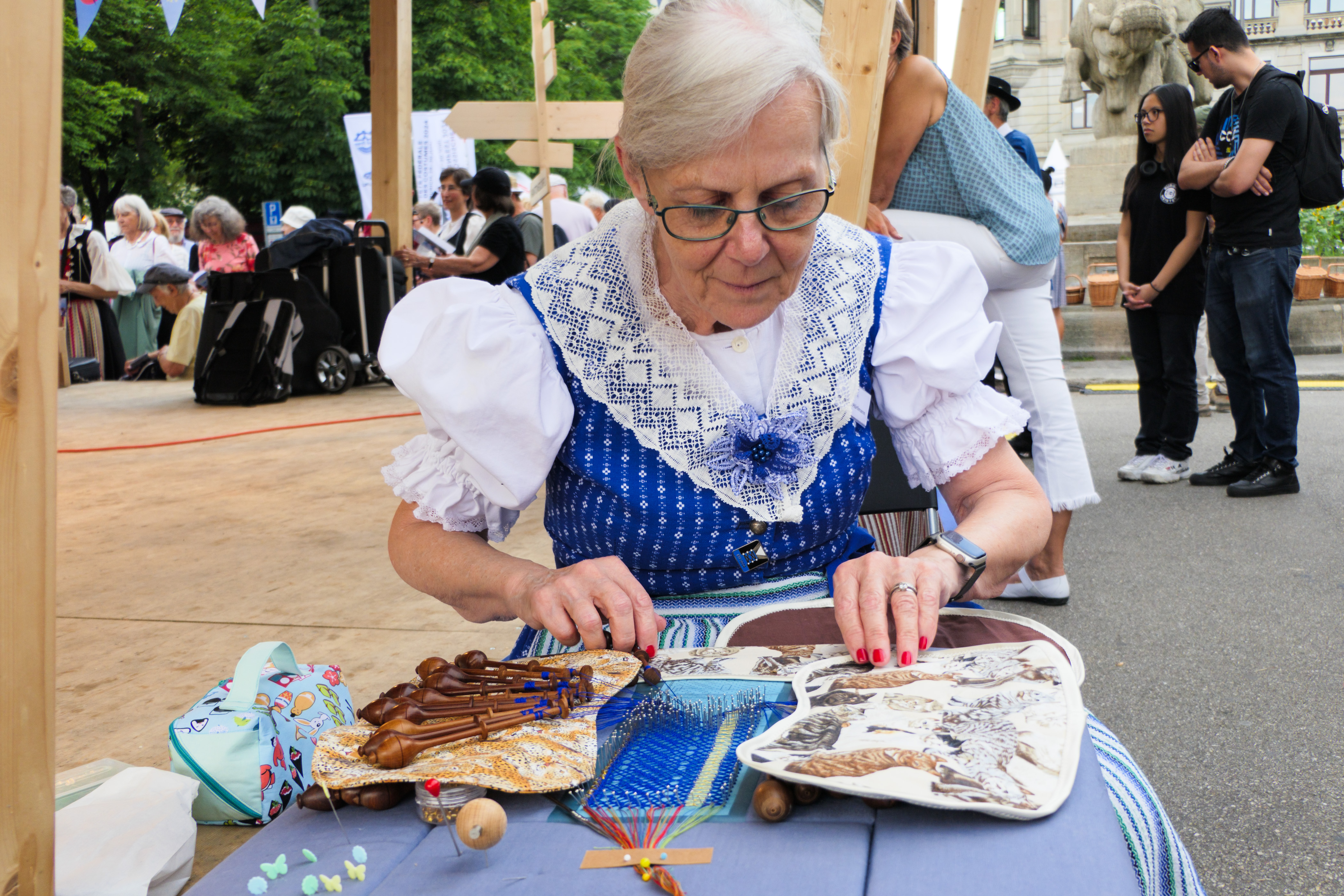 Freitag auf dem Bürkliplatz
