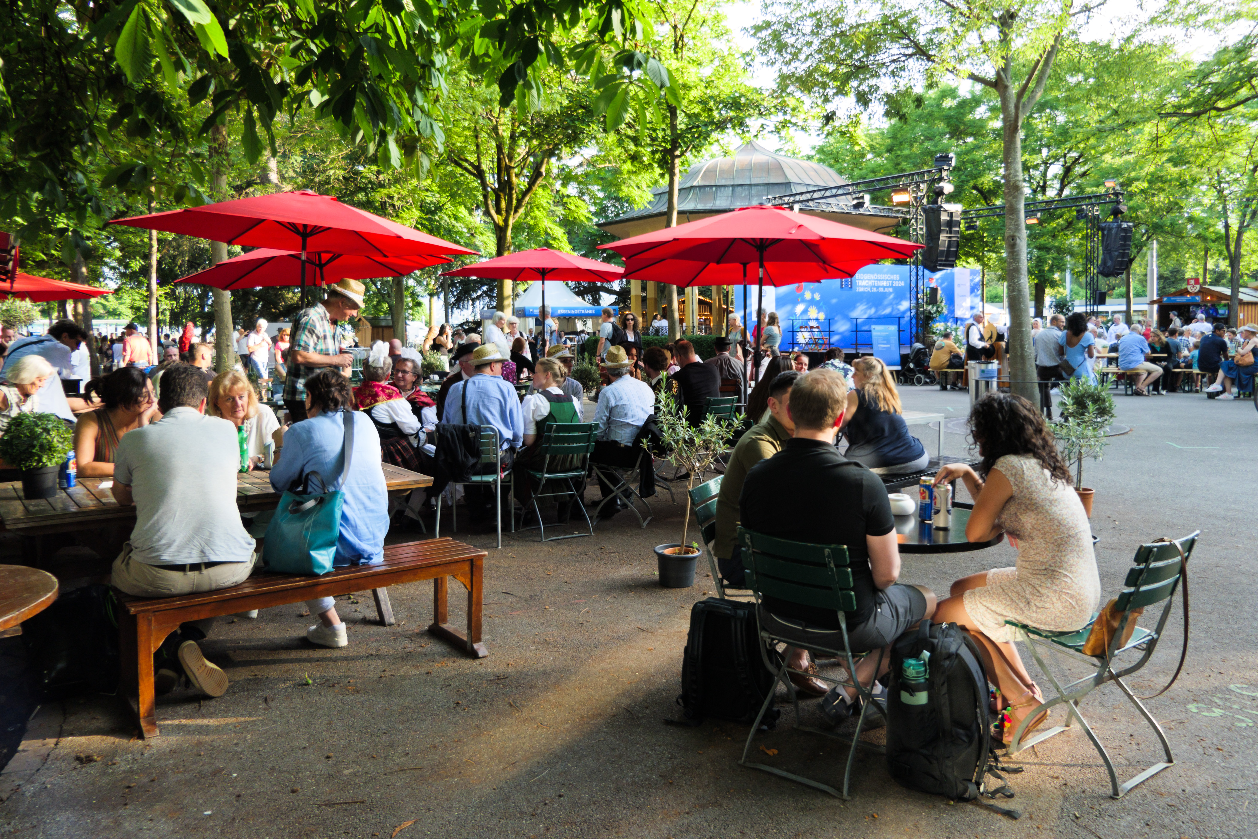 Freitag auf dem Bürkliplatz