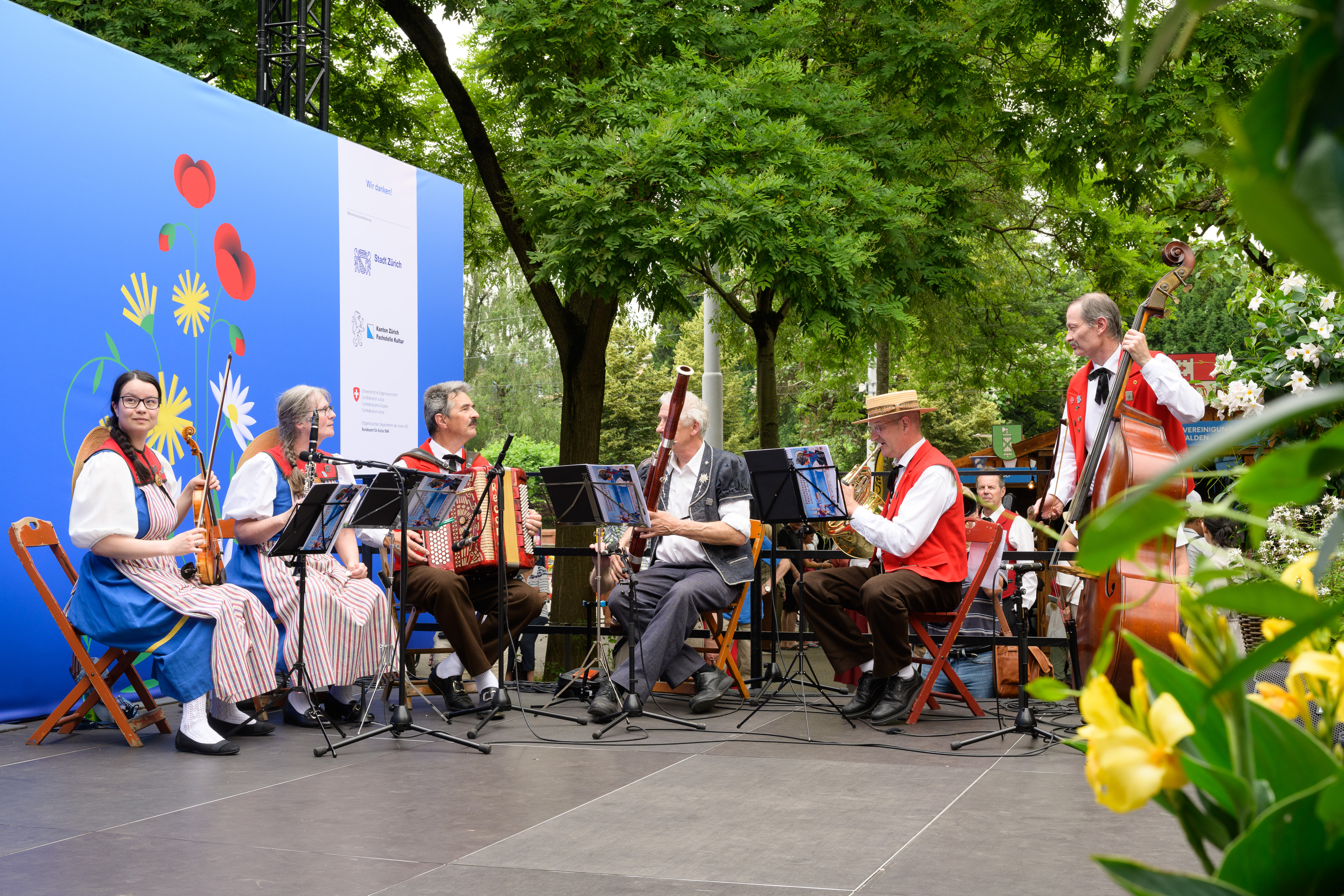 Samstag auf dem Bürkliplatz