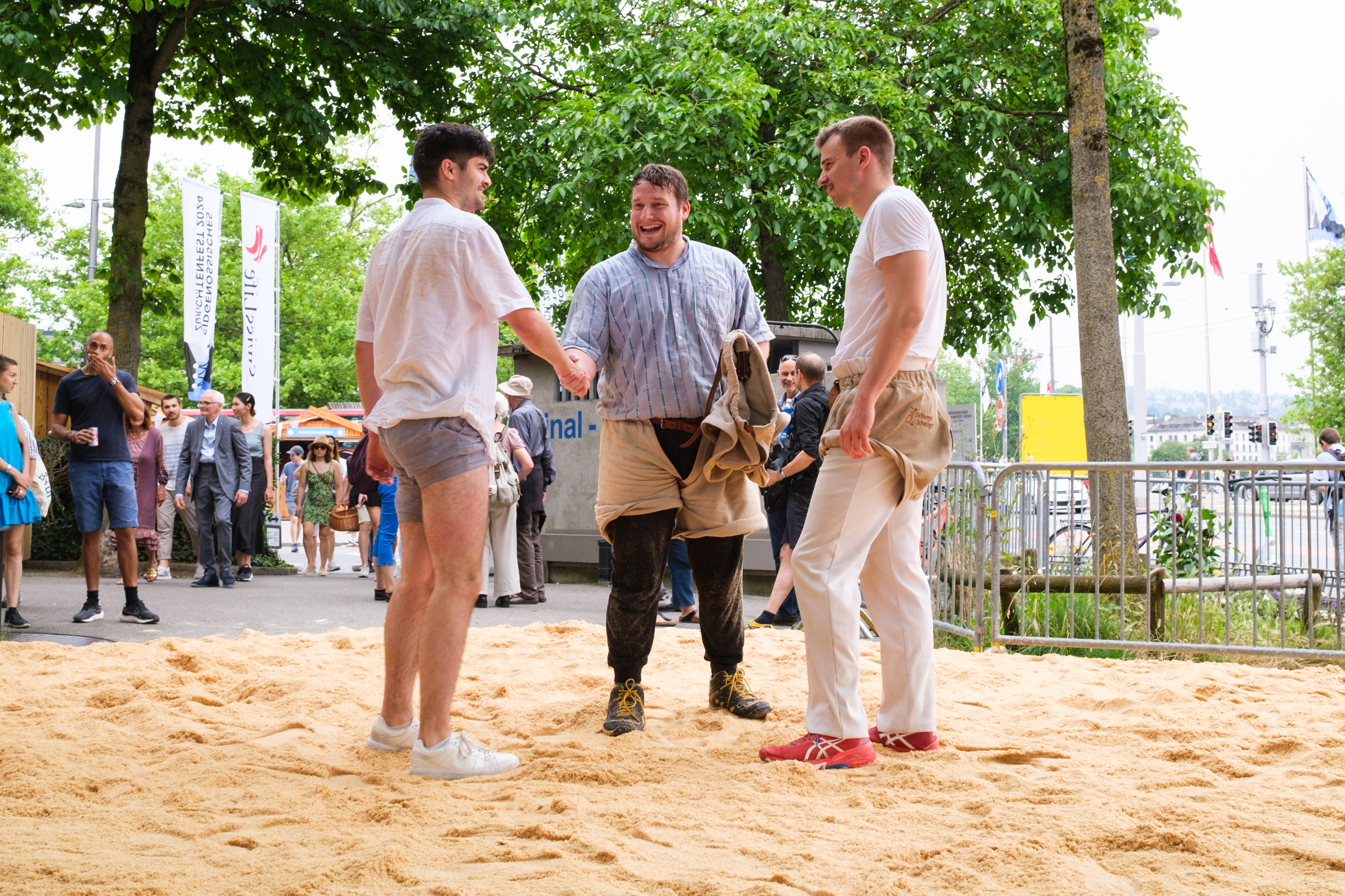 Samstag auf dem Bürkliplatz