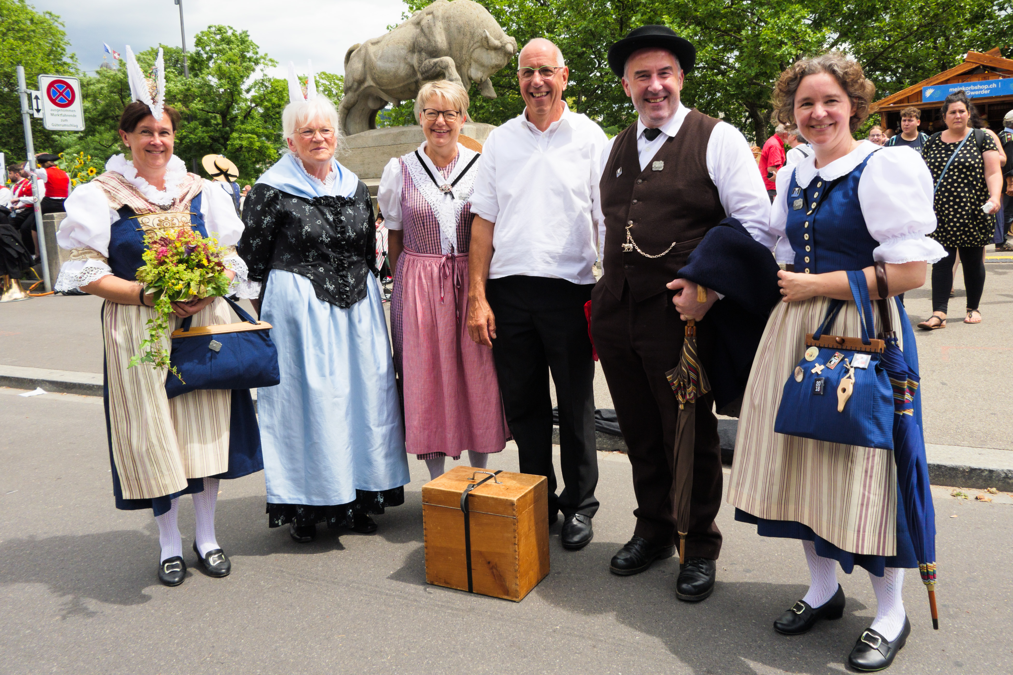 Sonntag auf dem Bürkliplatz