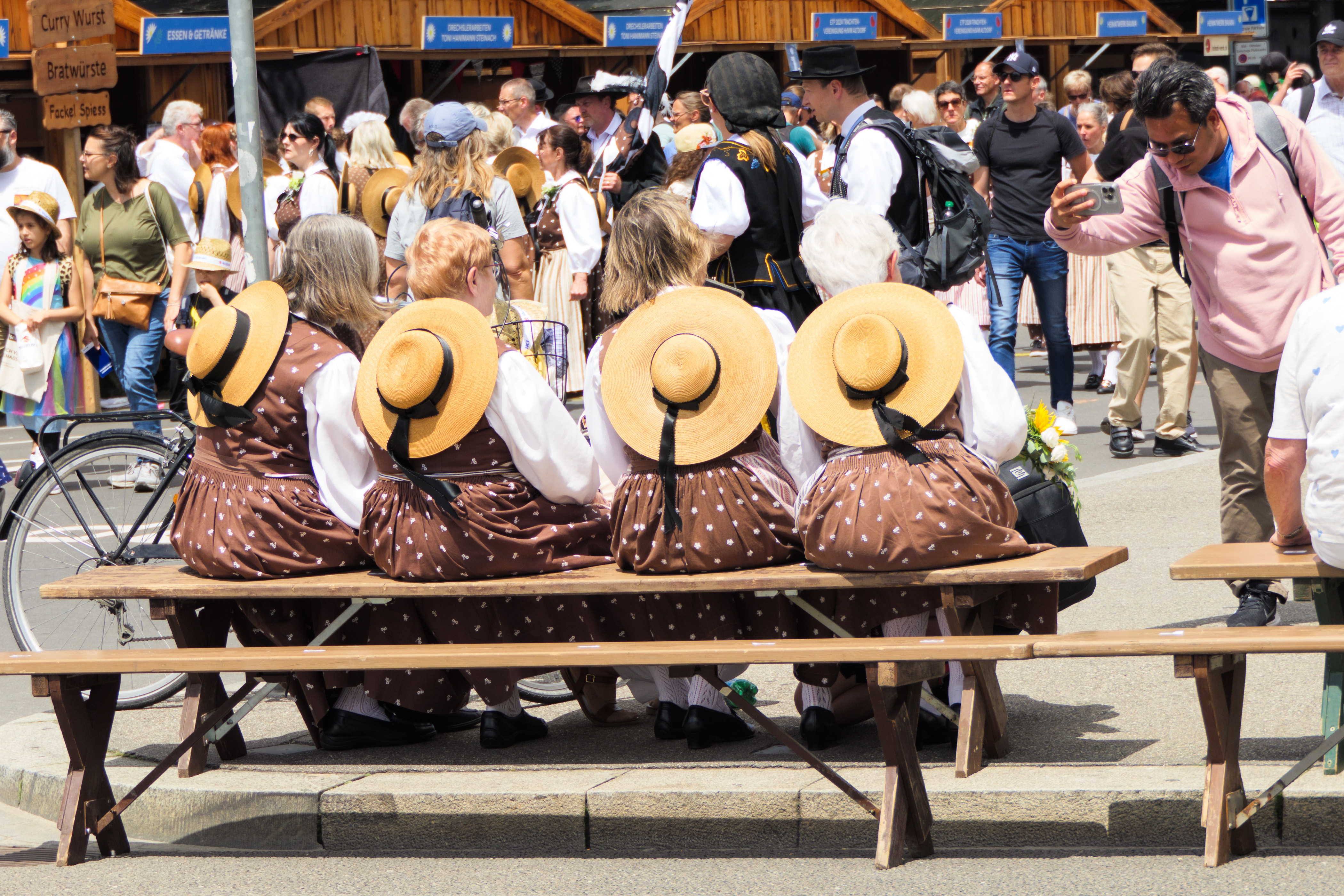 Sonntag auf dem Bürkliplatz