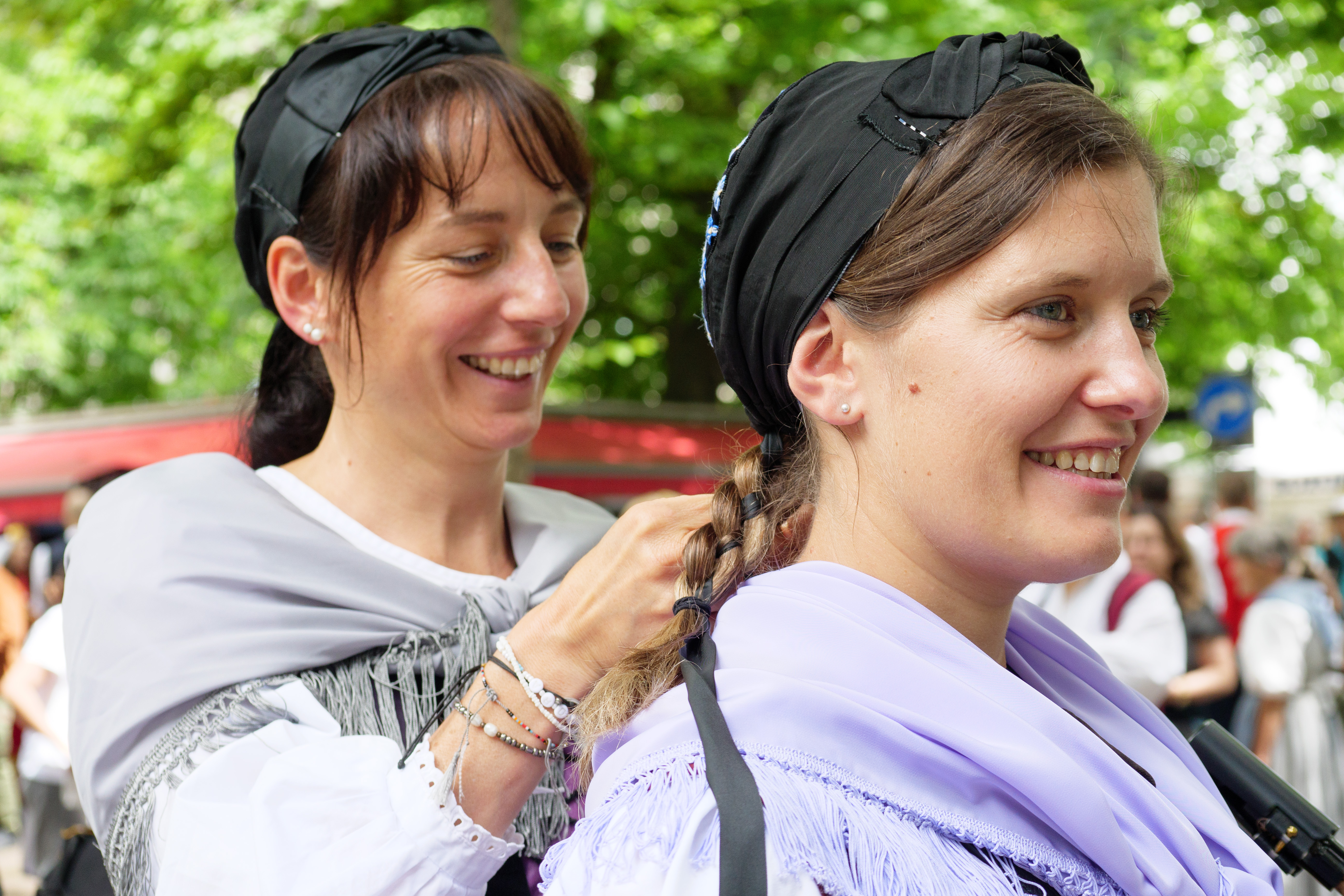 Sonntag auf dem Bürkliplatz