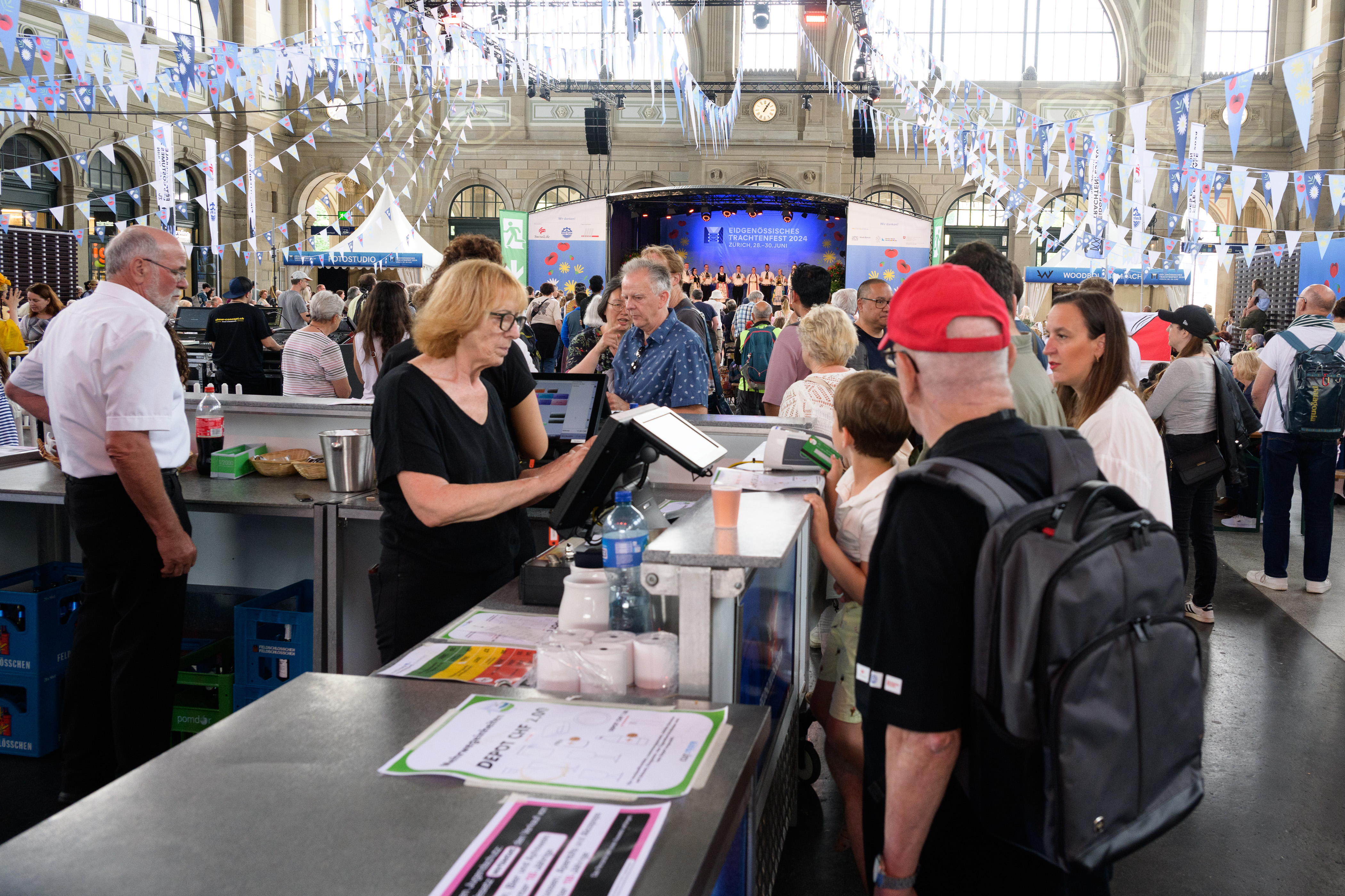Sonntag im Hauptbahnhof