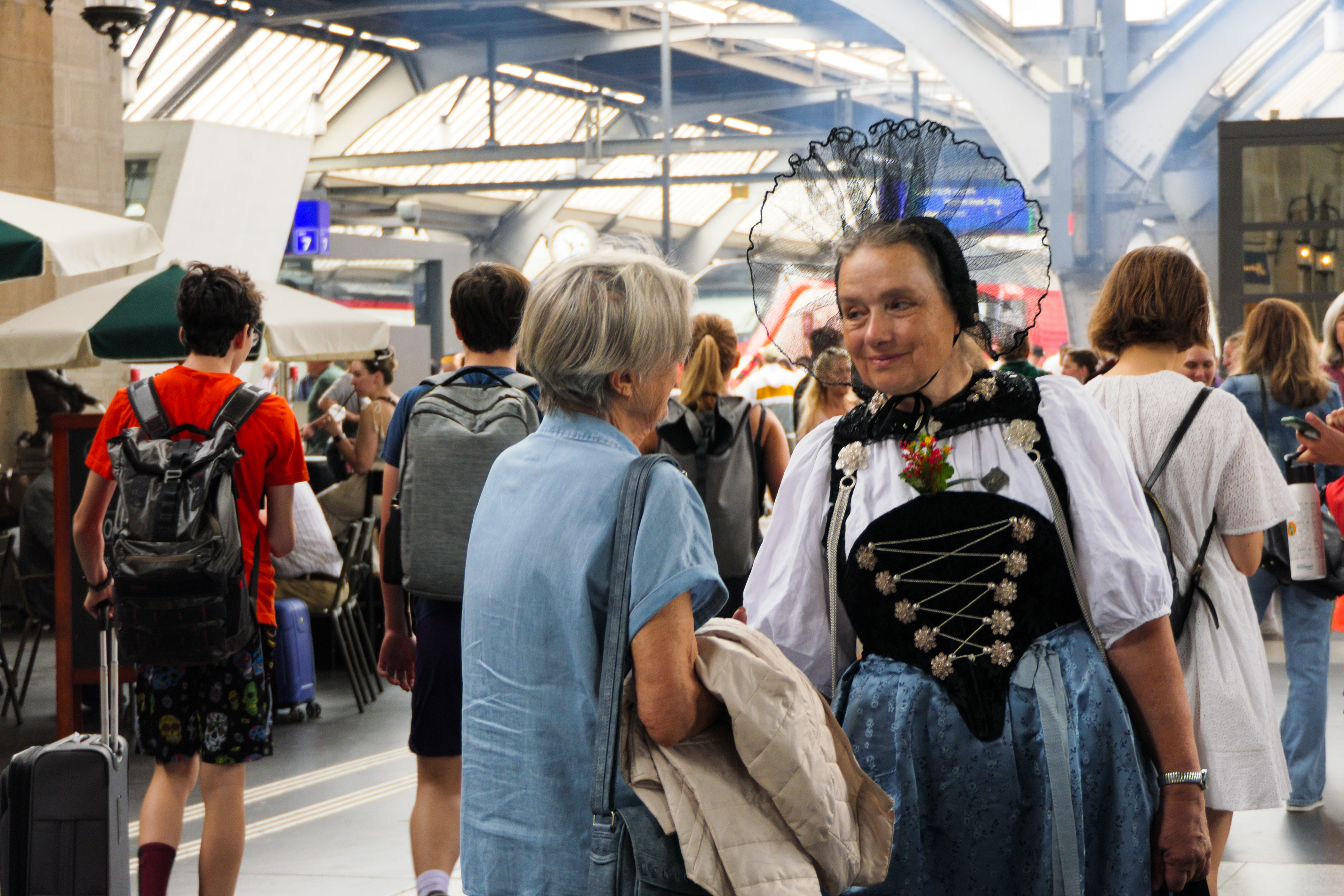 Sonntag im Hauptbahnhof