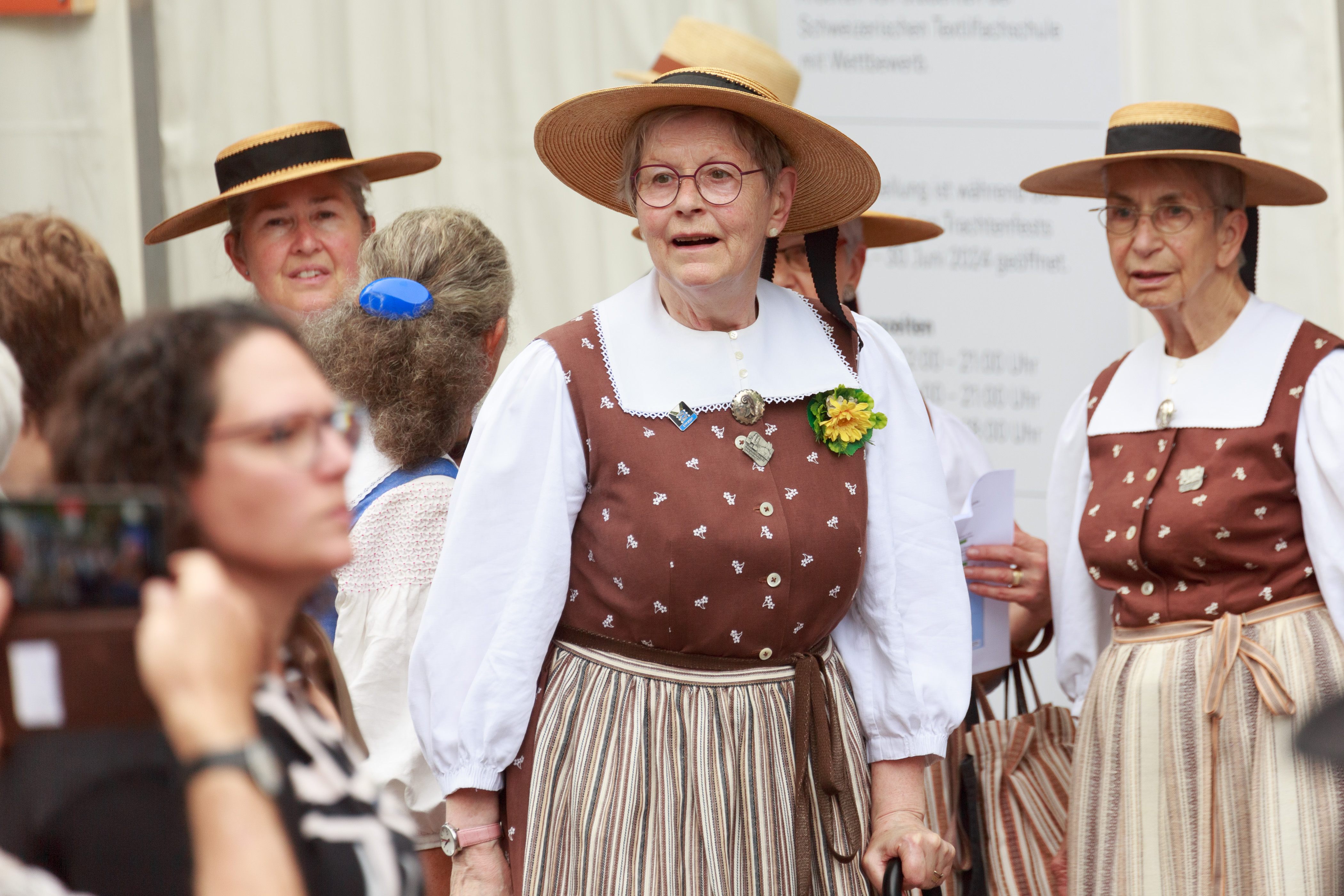 Impressionen vom Eidgenössischen Trachtenfest 2024, Zürich