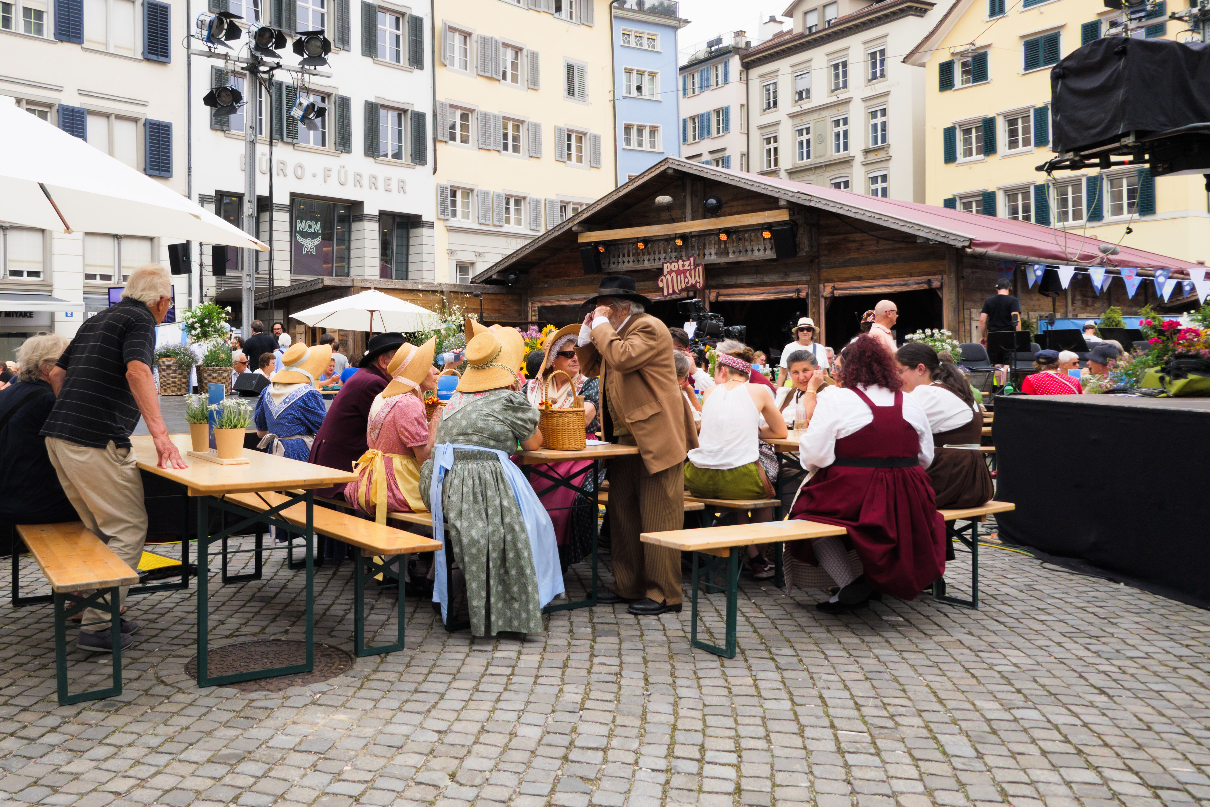 Freitag auf dem Münsterhof