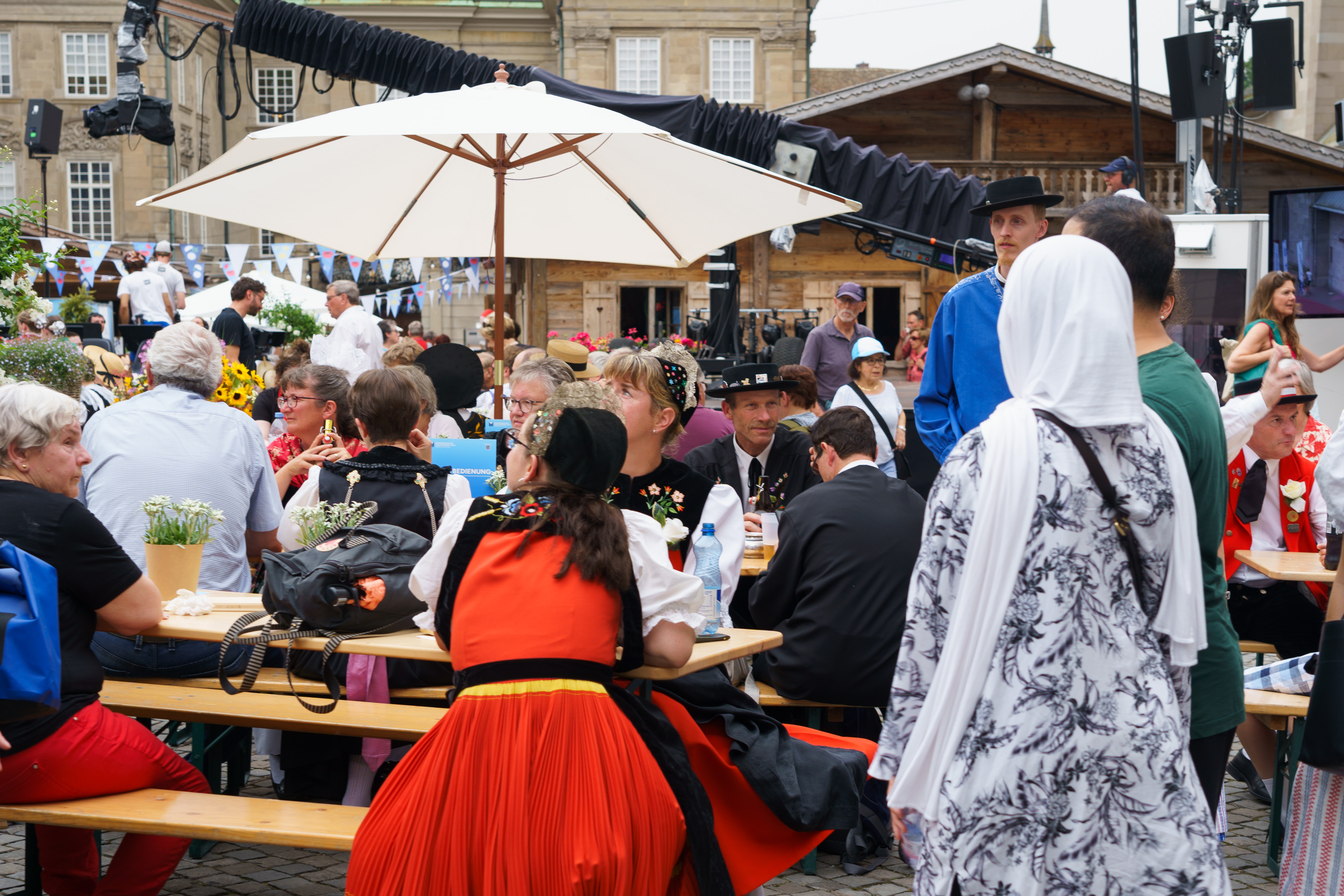 Samstag auf dem Münsterhof