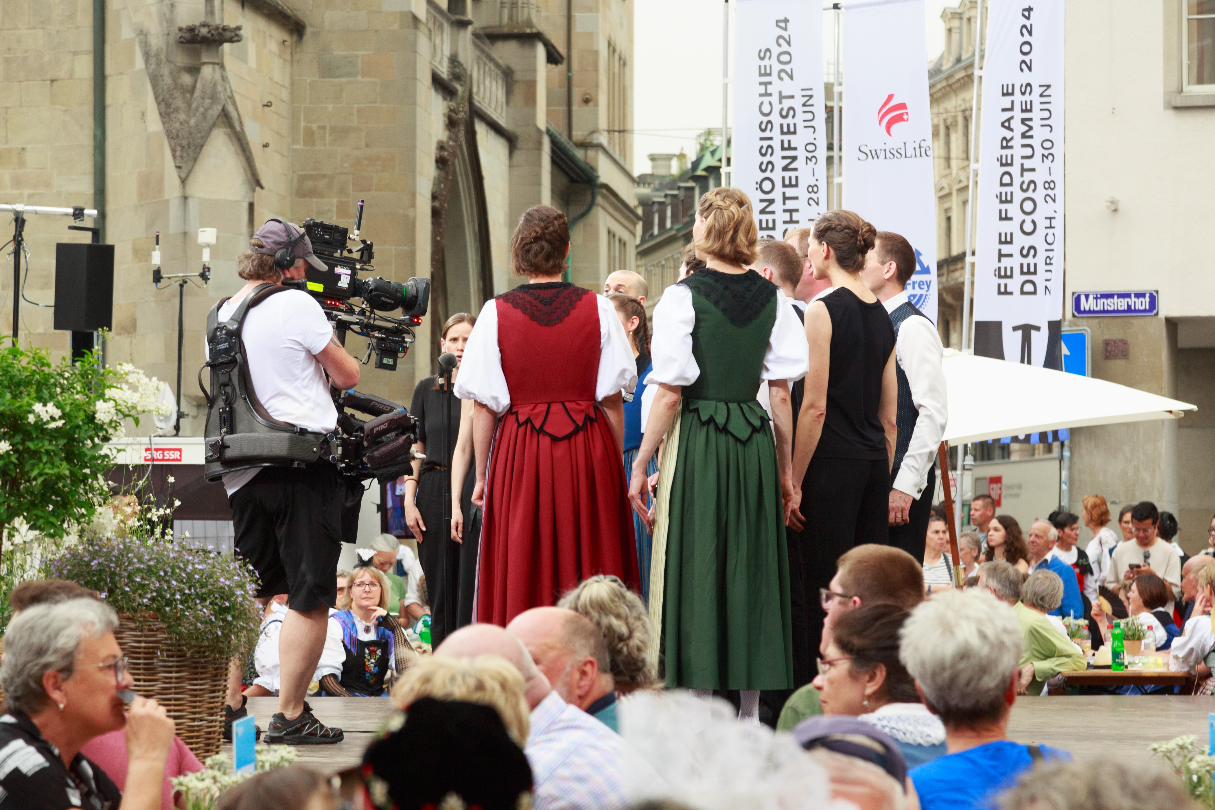 Samstag auf dem Münsterhof