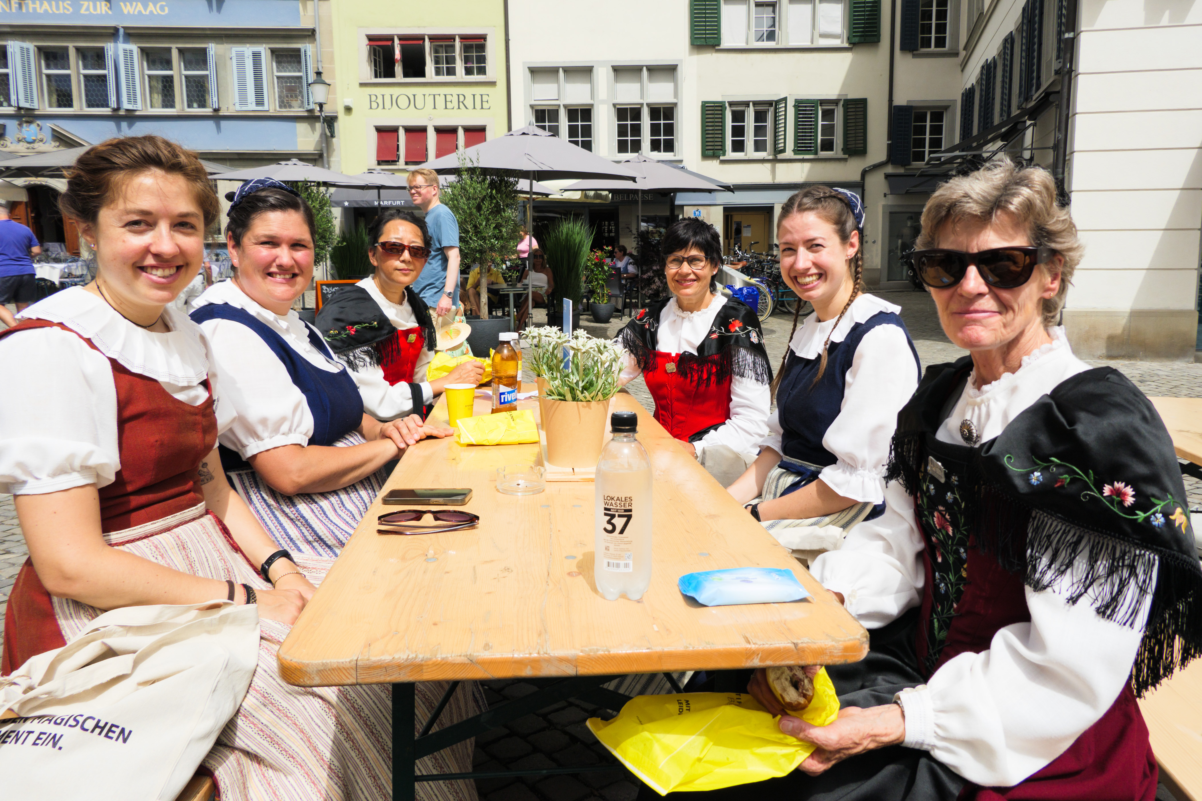 Samstag auf dem Münsterhof