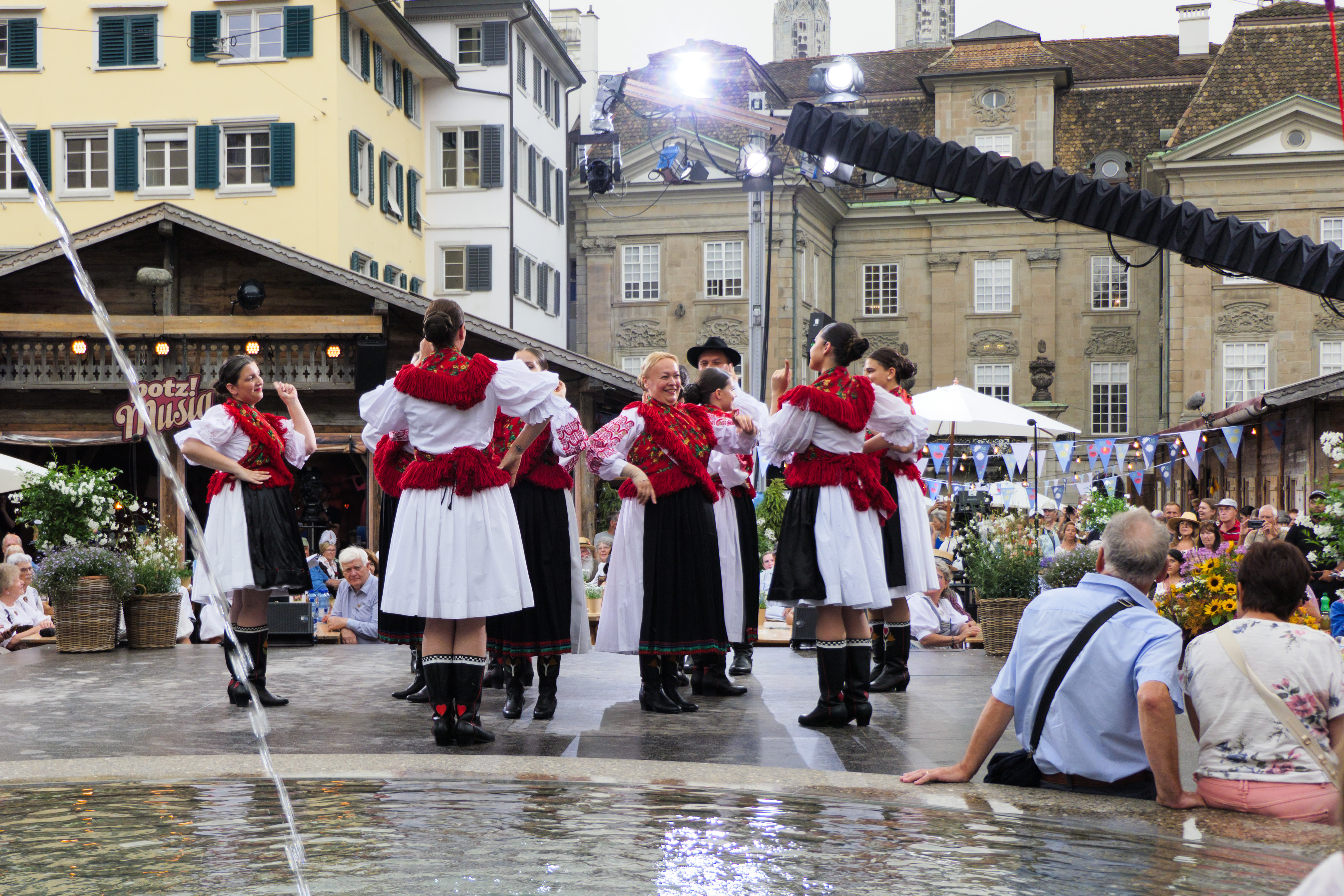 Samstag auf dem Münsterhof