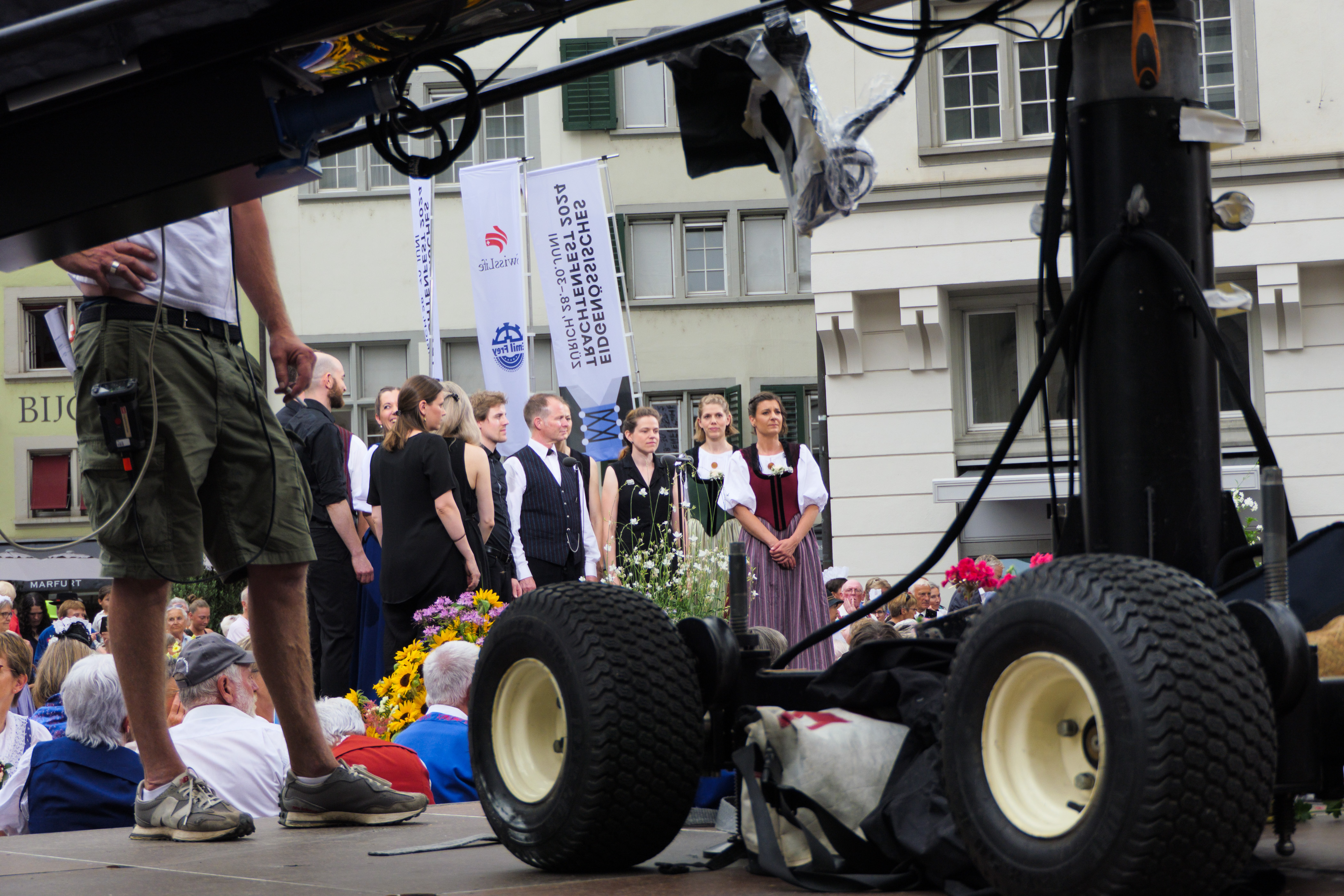 Samstag auf dem Münsterhof