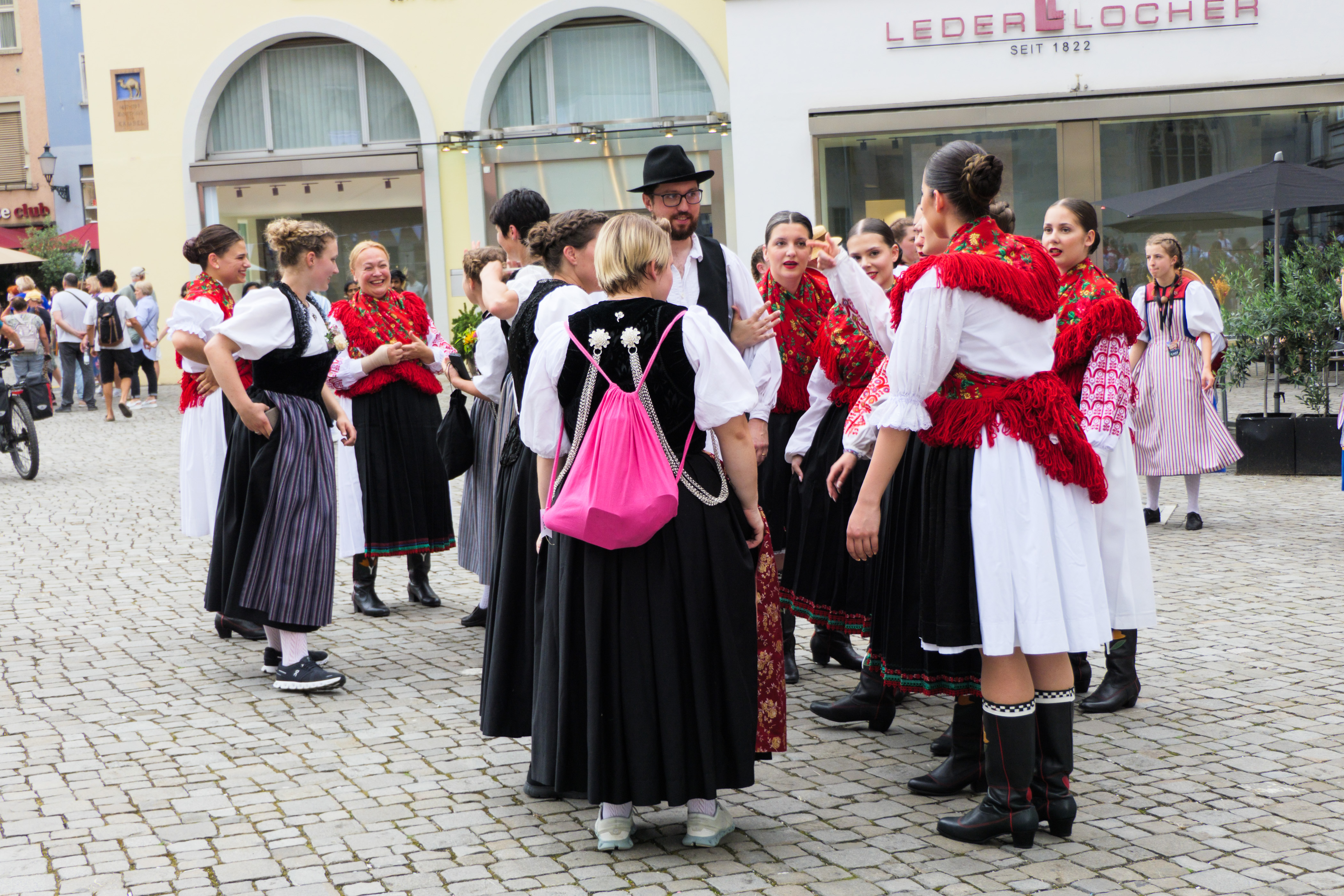 Samstag auf dem Münsterhof