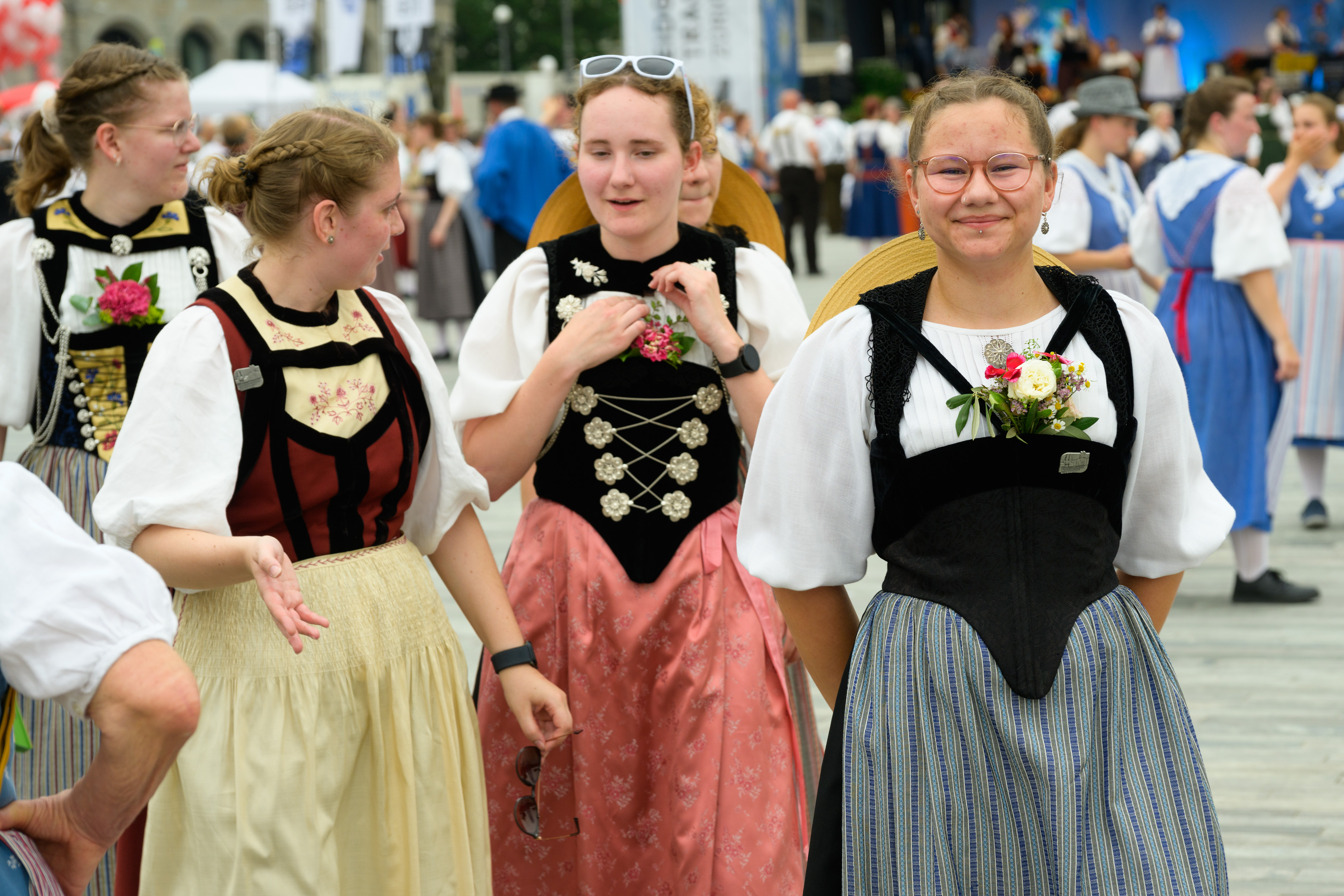 Samstag auf dem Sechseläutenplatz