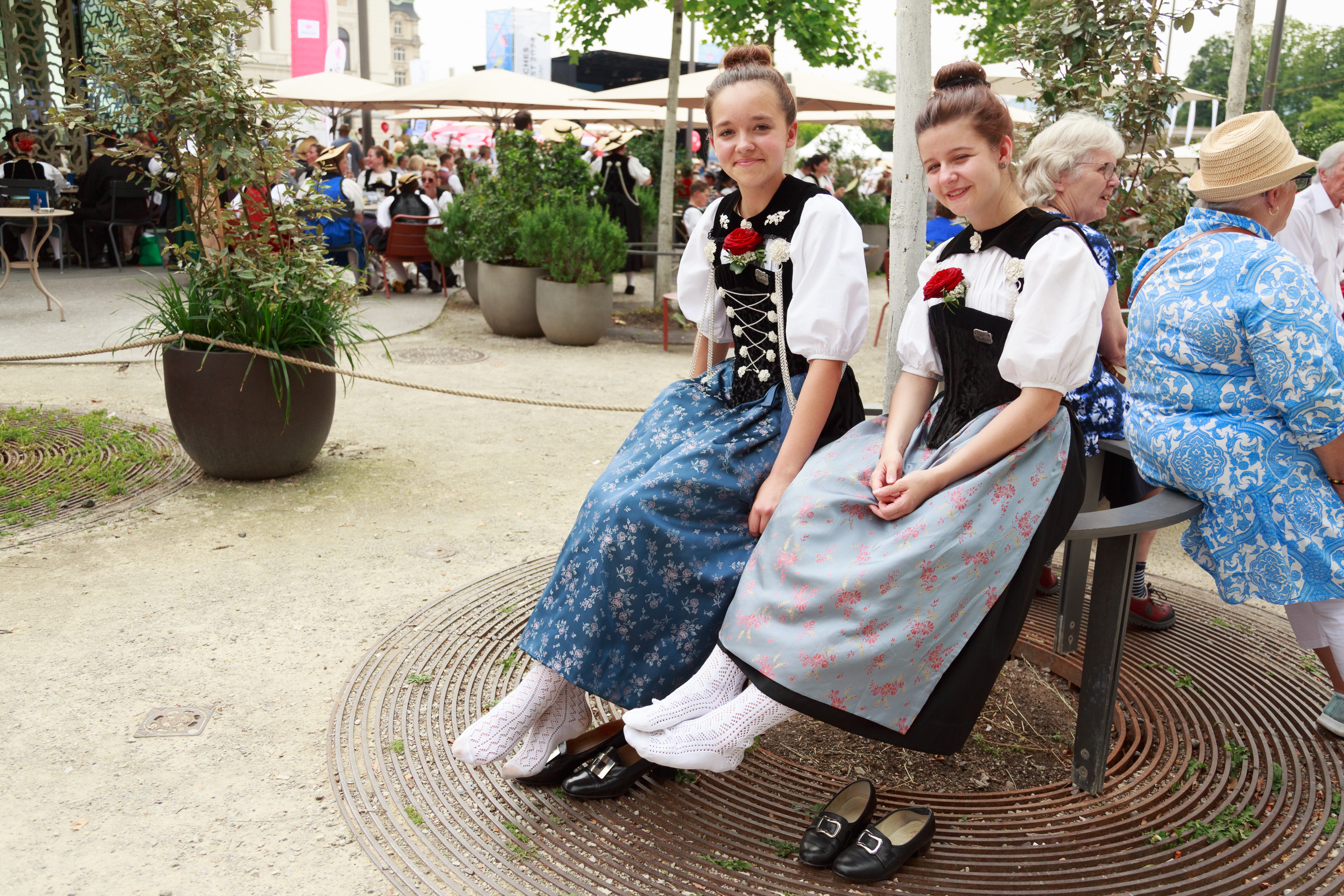 Samstag auf dem Sechseläutenplatz