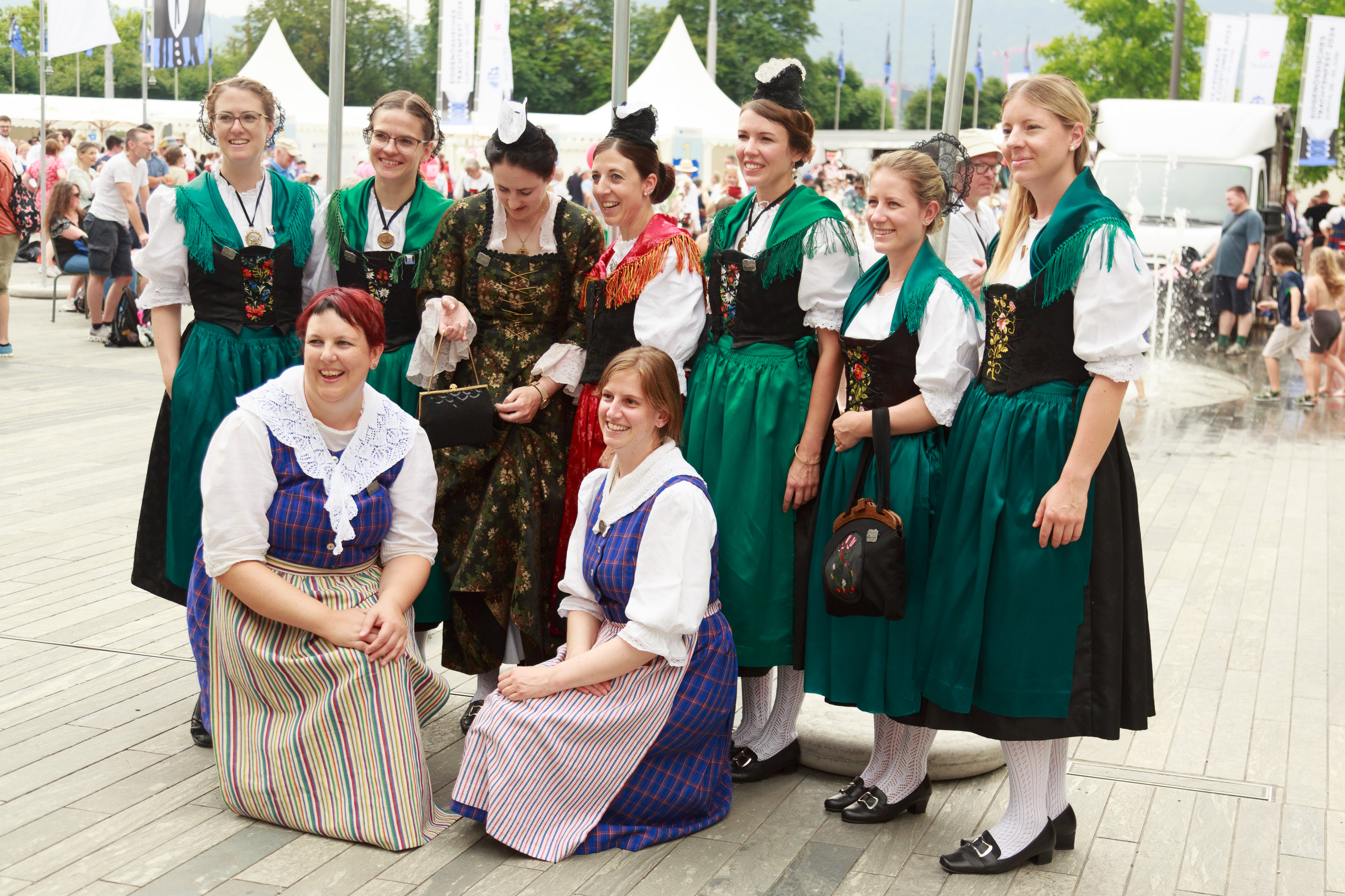 Samstag auf dem Sechseläutenplatz