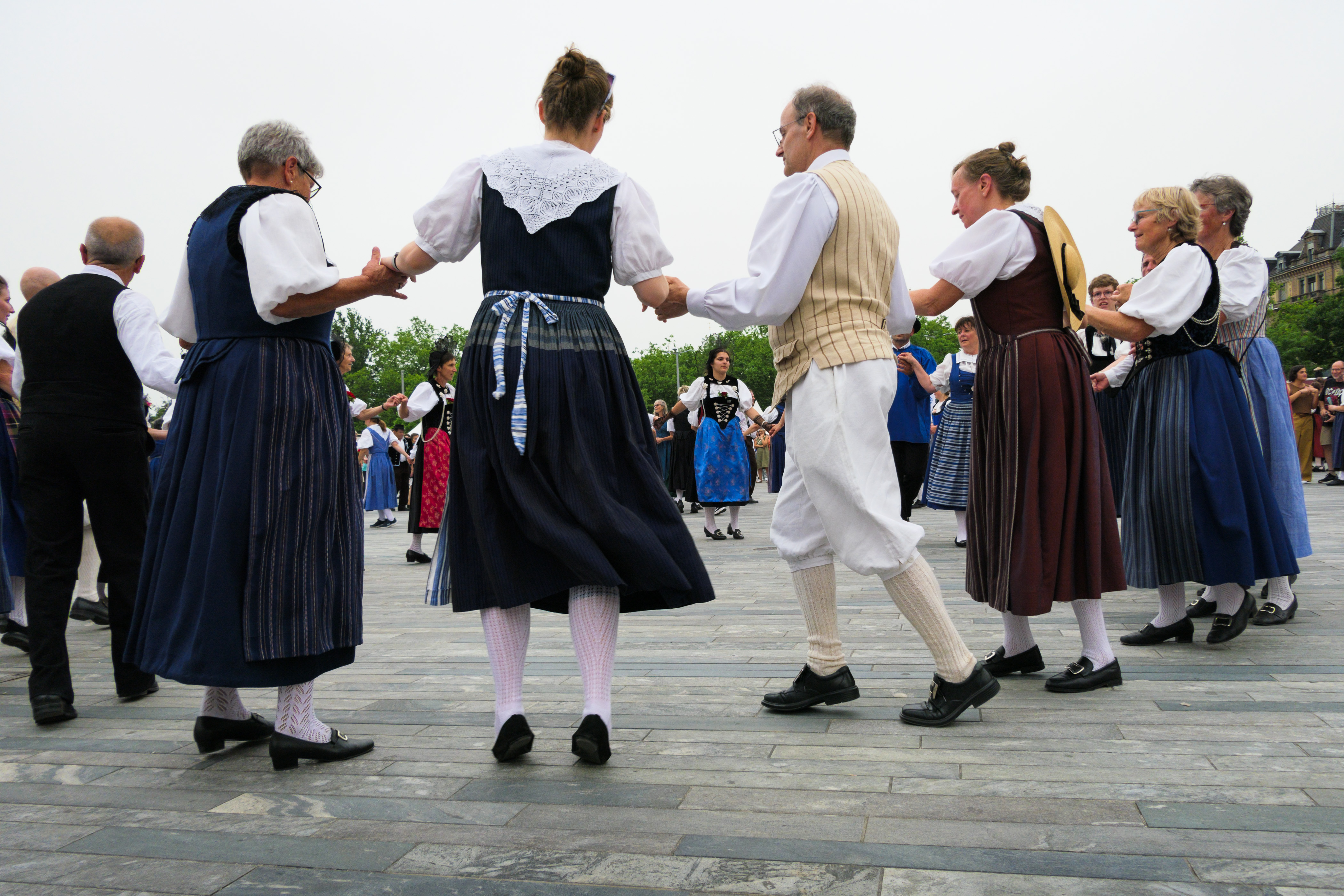 Samstag auf dem Sechseläutenplatz