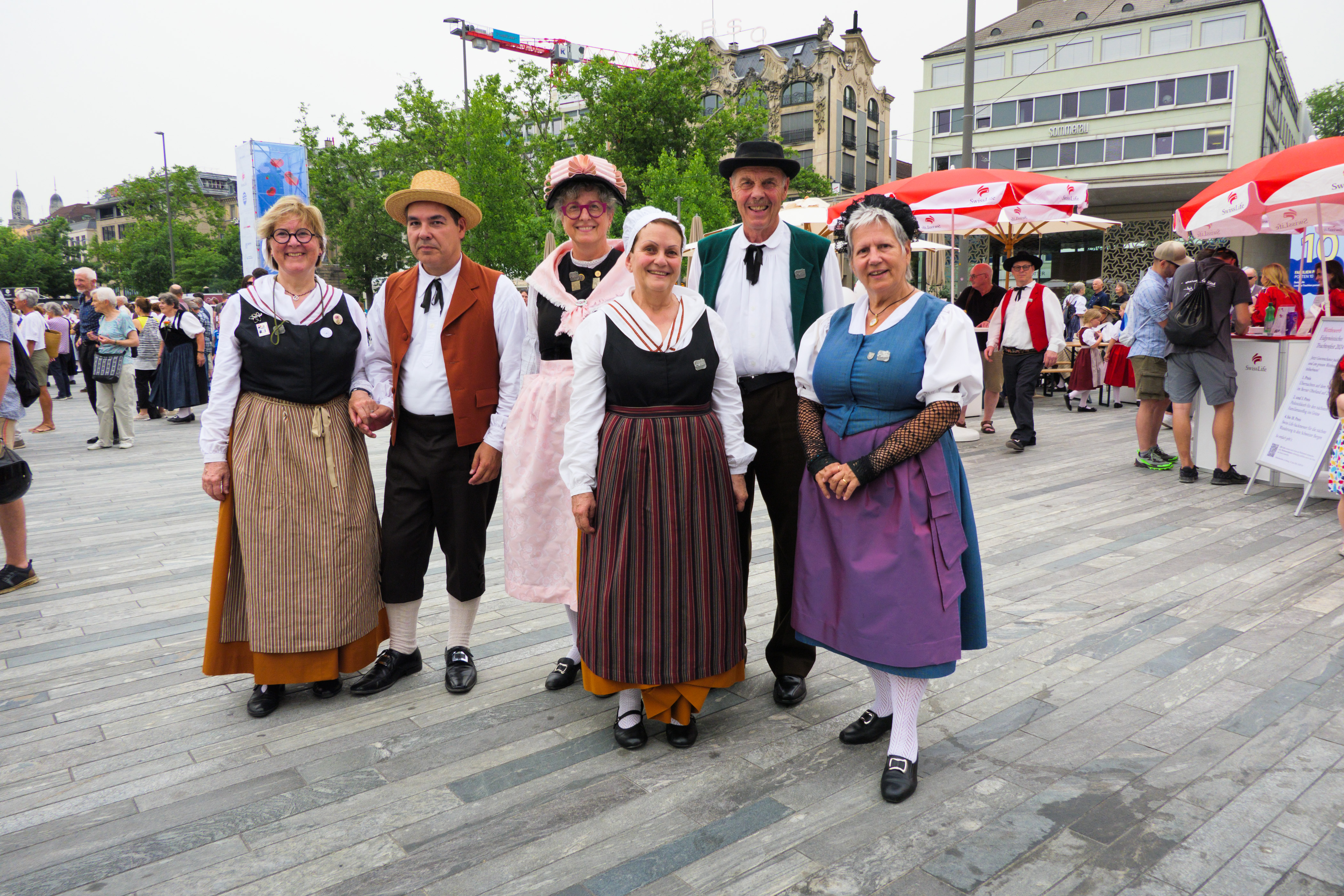 Samstag auf dem Sechseläutenplatz