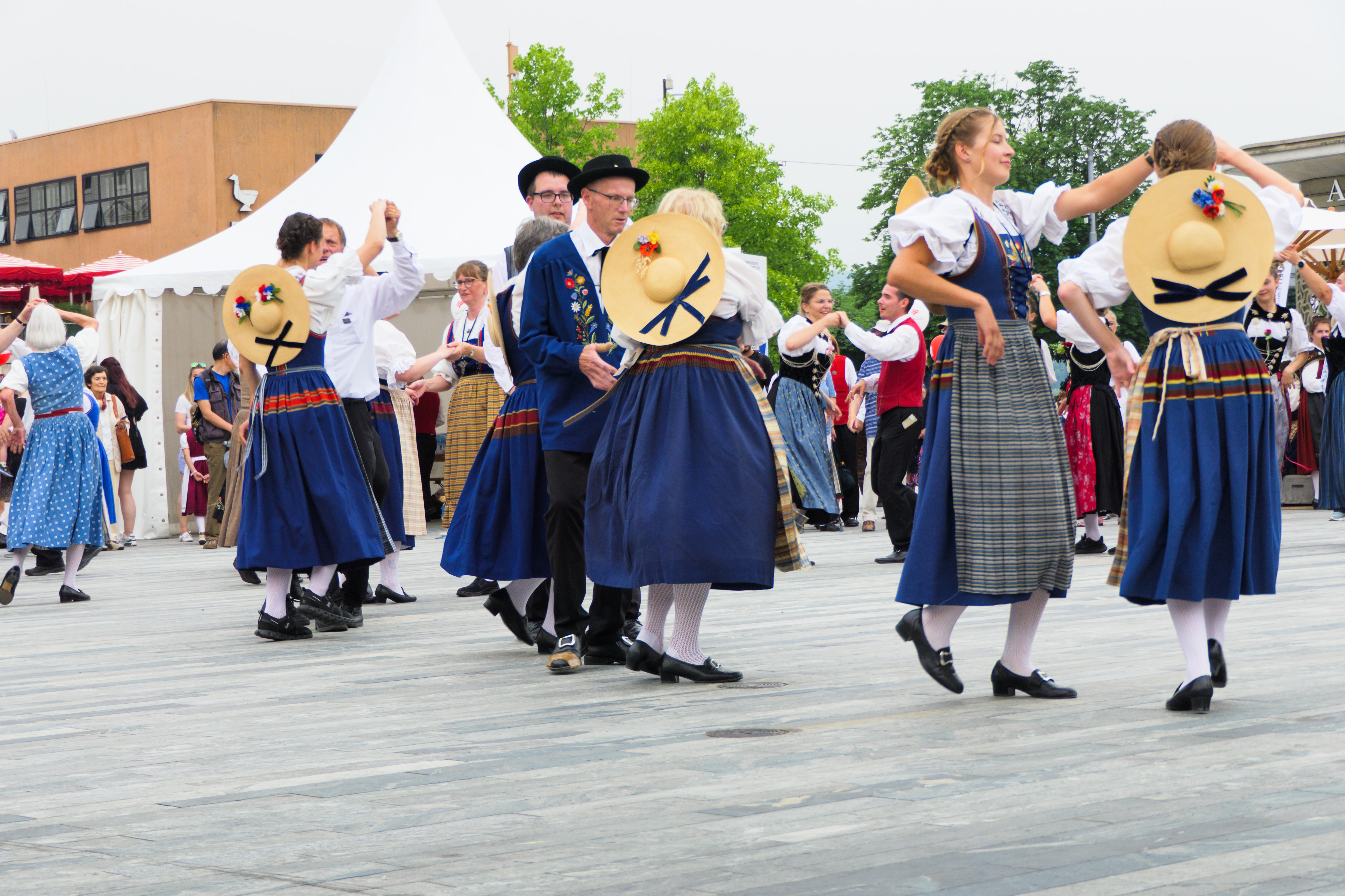 Samstag auf dem Sechseläutenplatz