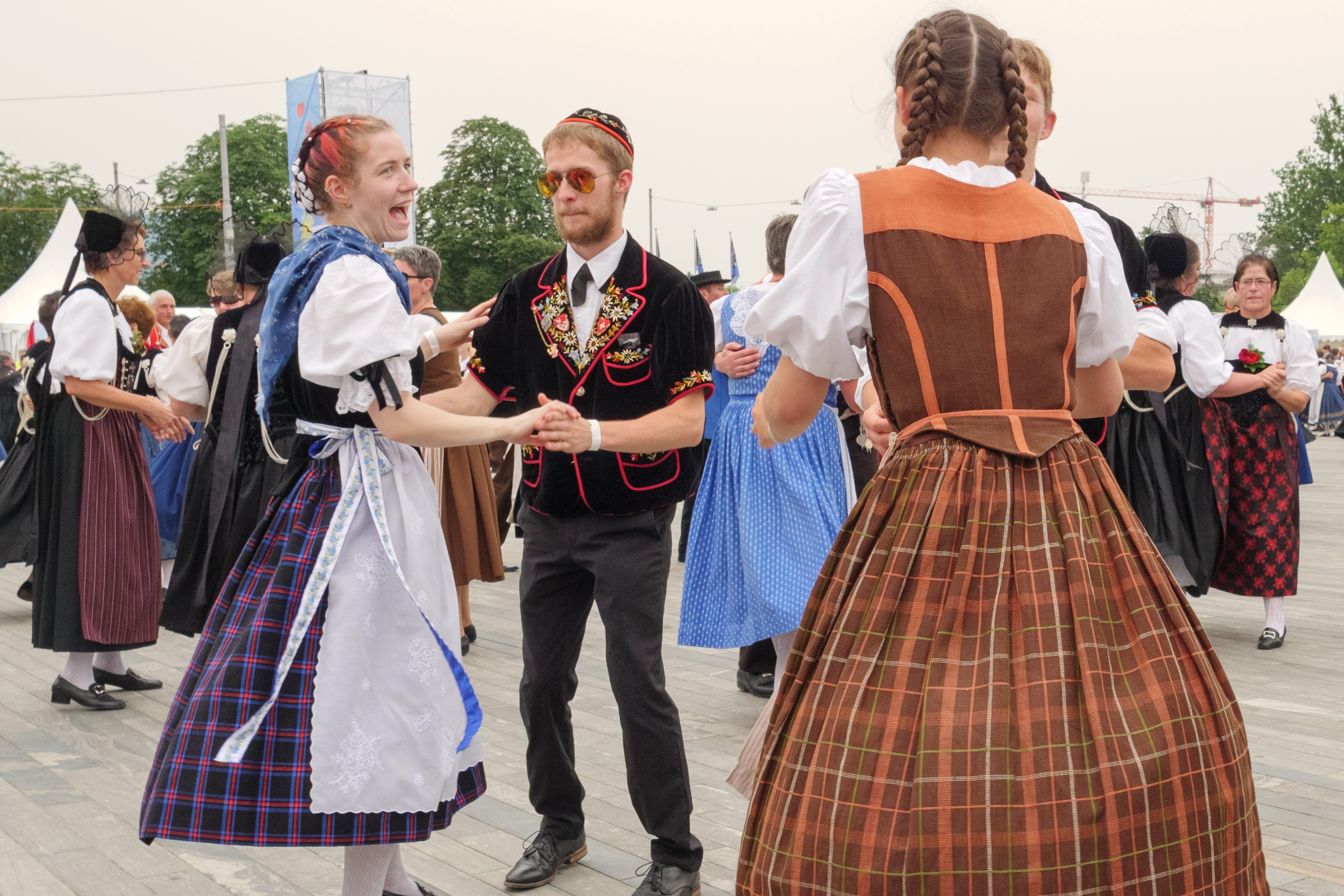 Samstag auf dem Sechseläutenplatz