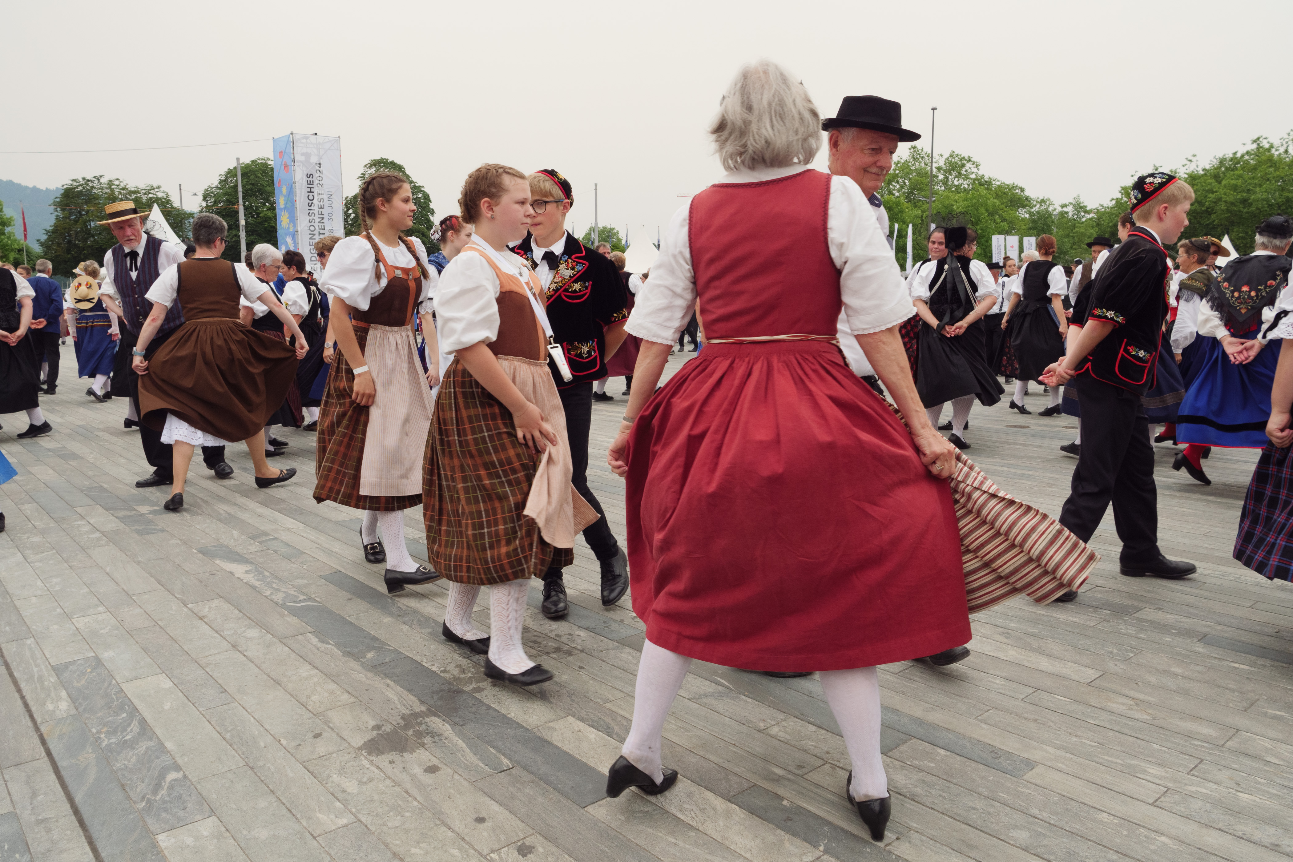 Samstag auf dem Sechseläutenplatz