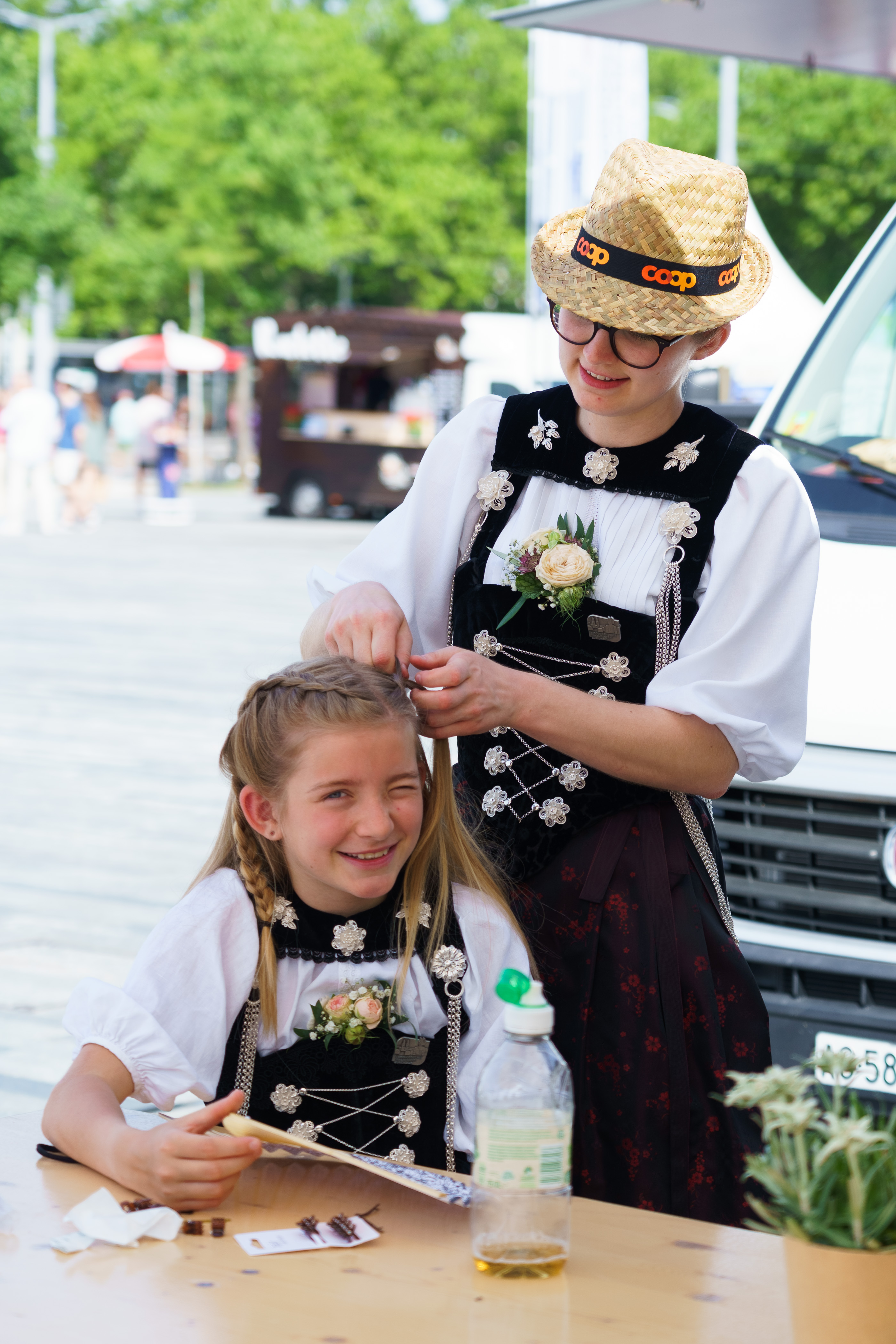 Samstag auf dem Sechseläutenplatz