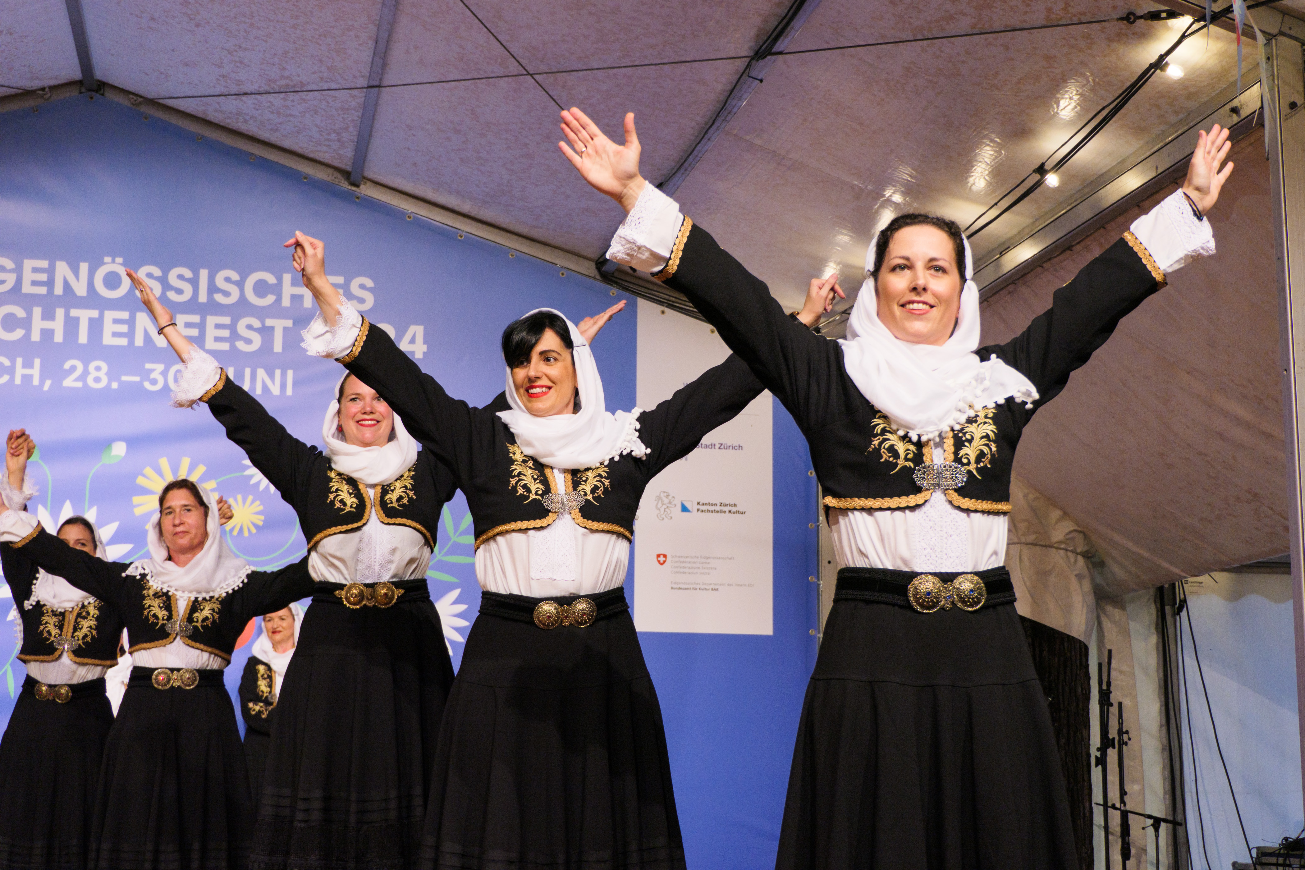 Internationale Volkstanzgala auf dem Lindenhof