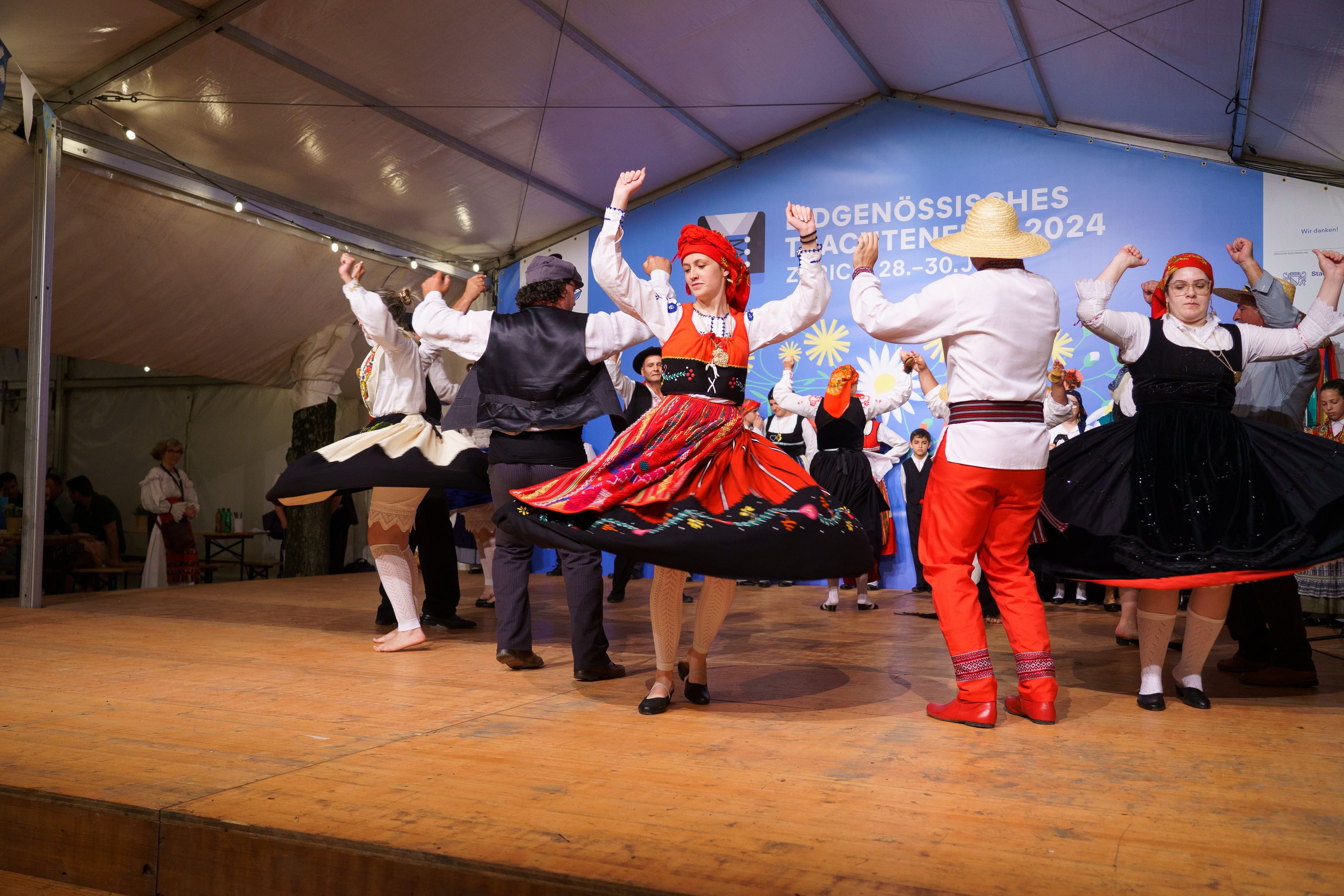 Internationale Volkstanzgala auf dem Lindenhof