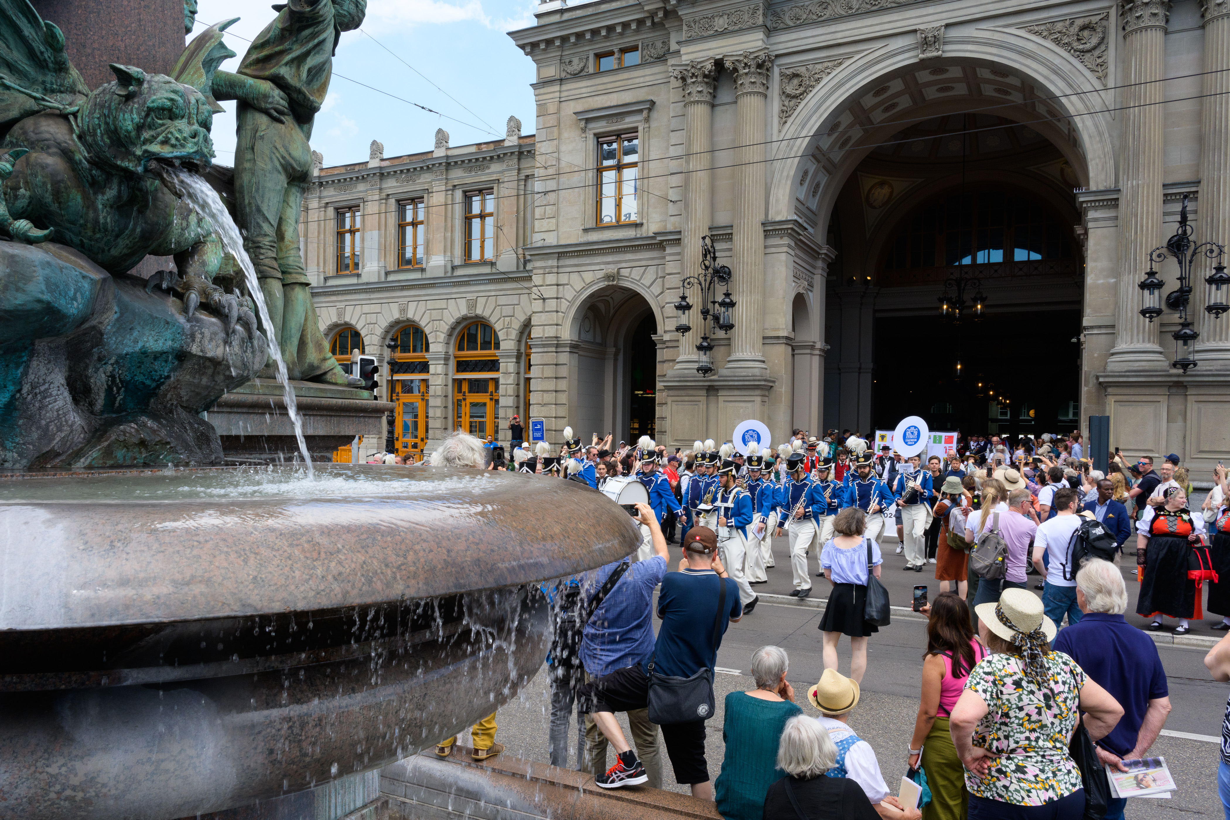 unterwegs zur Delegiertenversammlung in der Kirche St. Peter