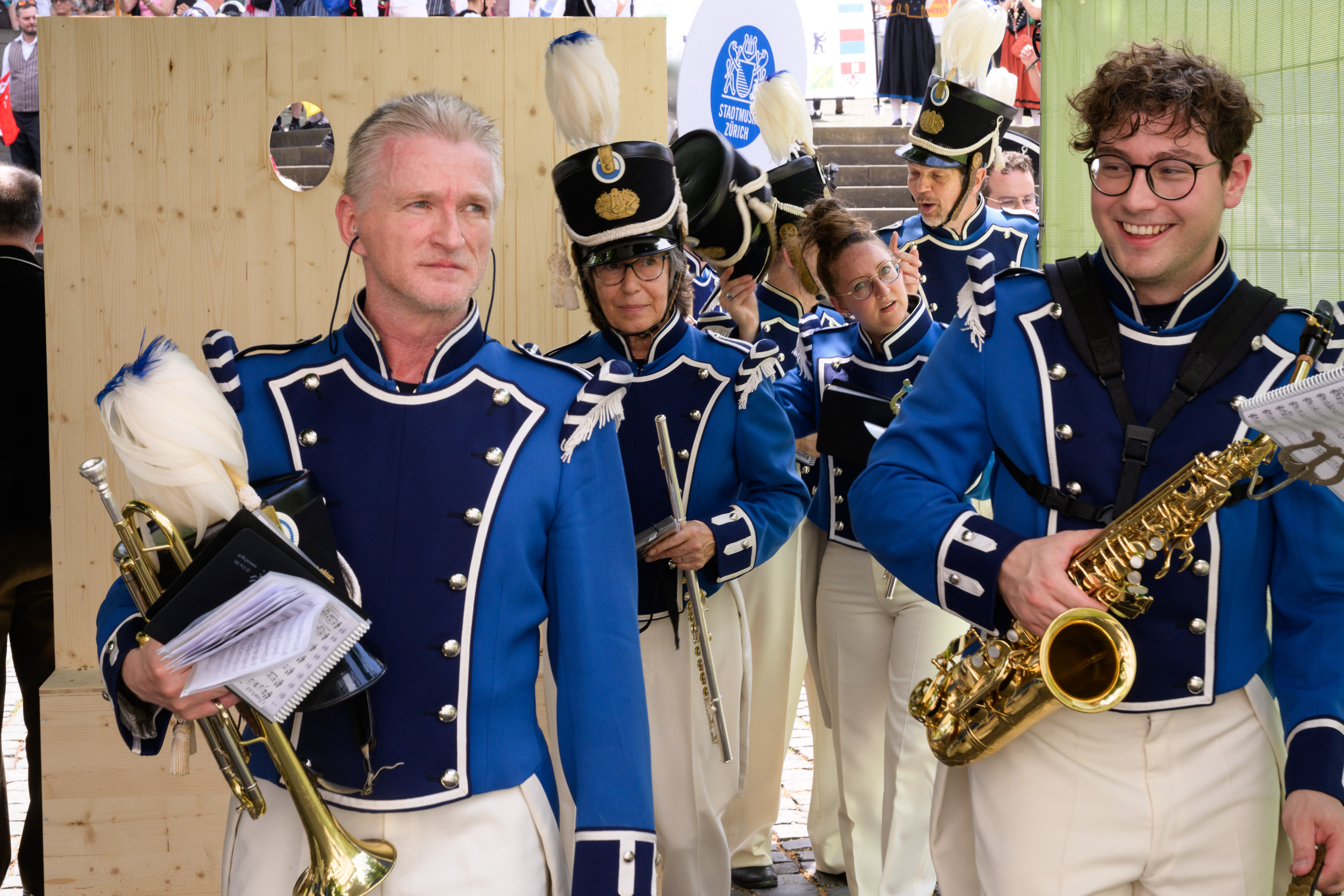 unterwegs zur Delegiertenversammlung in der Kirche St. Peter