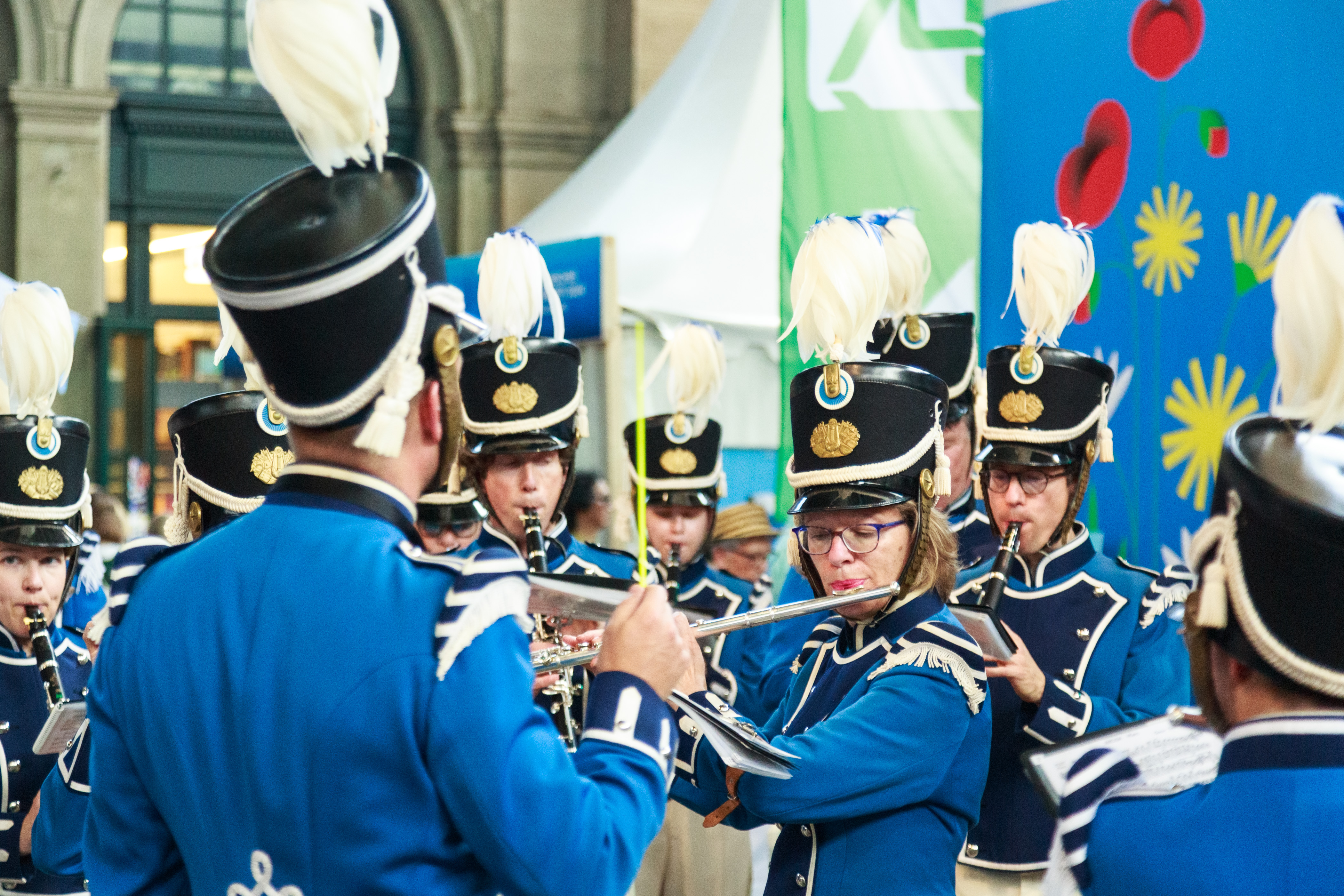 unterwegs zur Delegiertenversammlung in der Kirche St. Peter