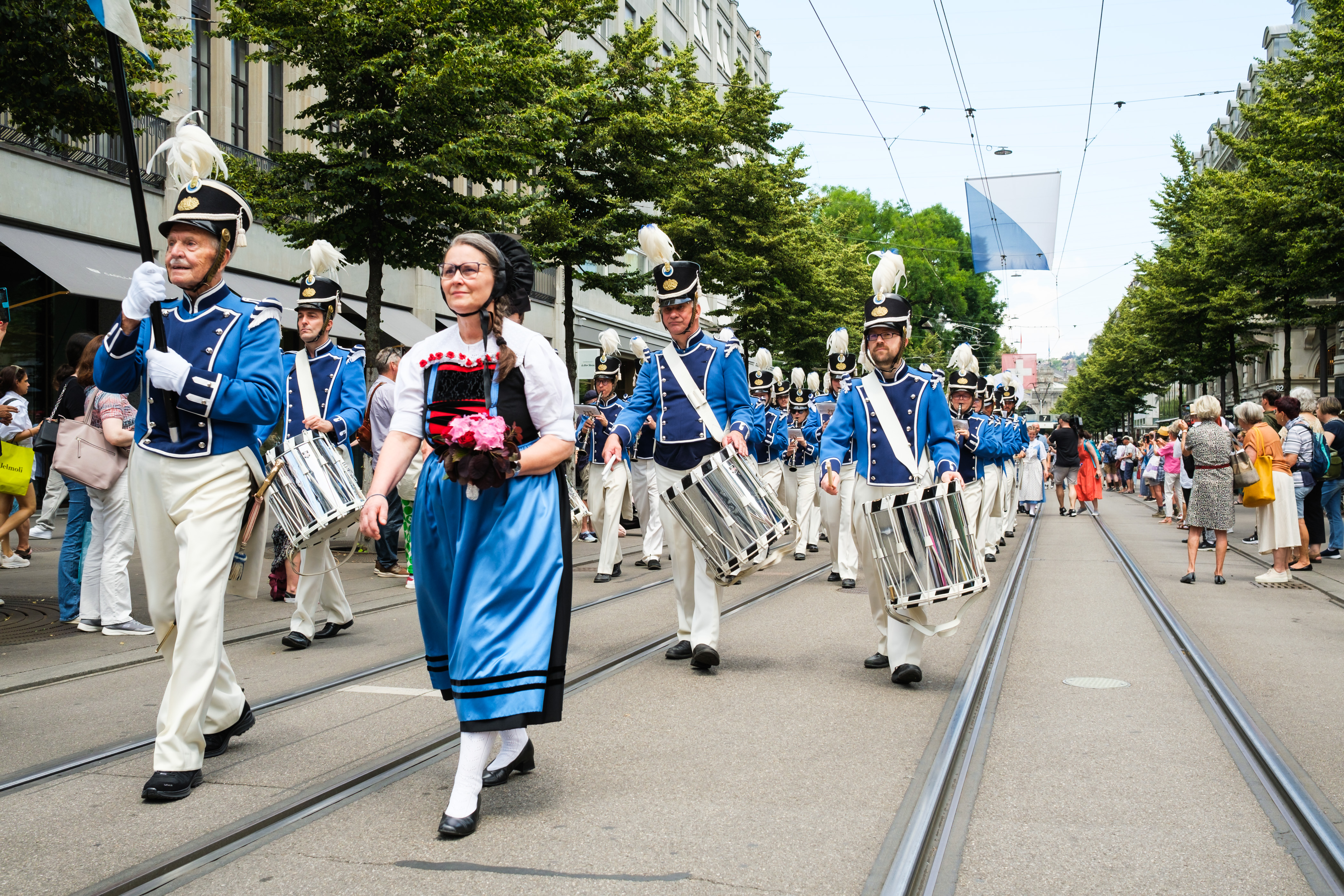 unterwegs zur Delegiertenversammlung in der Kirche St. Peter