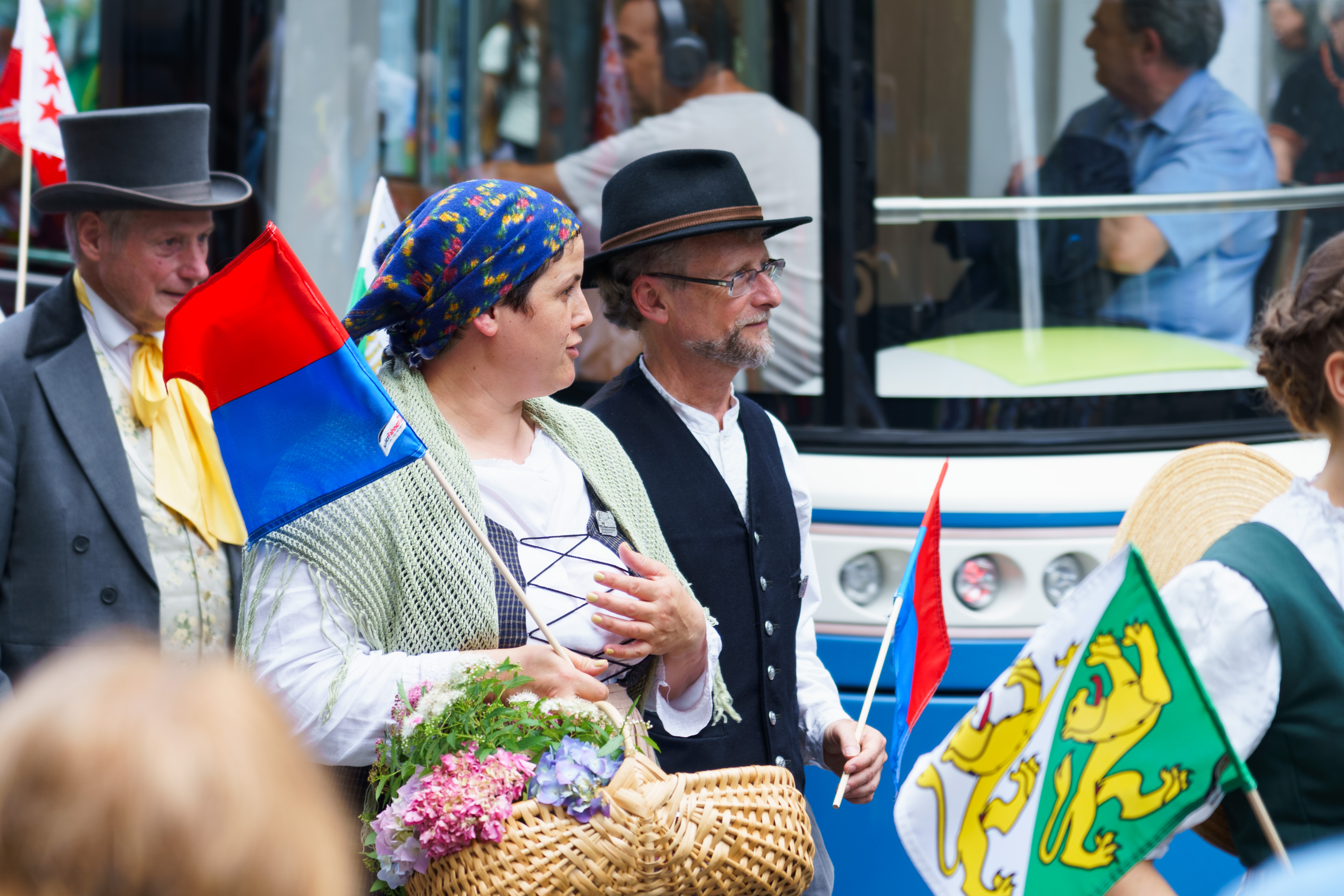 unterwegs zur Delegiertenversammlung in der Kirche St. Peter